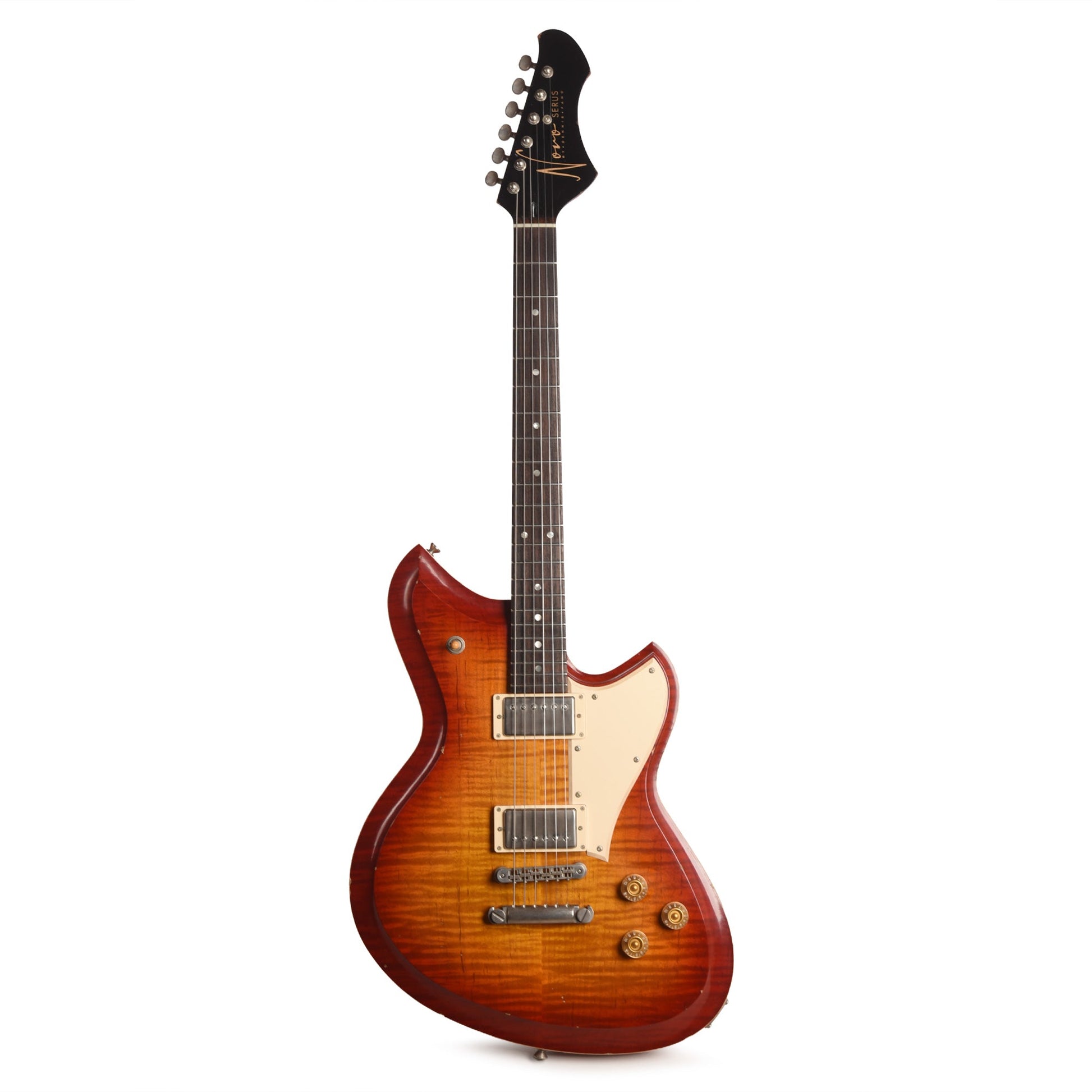 Novo Dealer Limited Serus Chambered H2 Faded Cherry Burst Light Distress w/Lollar Low-Wind Imperials