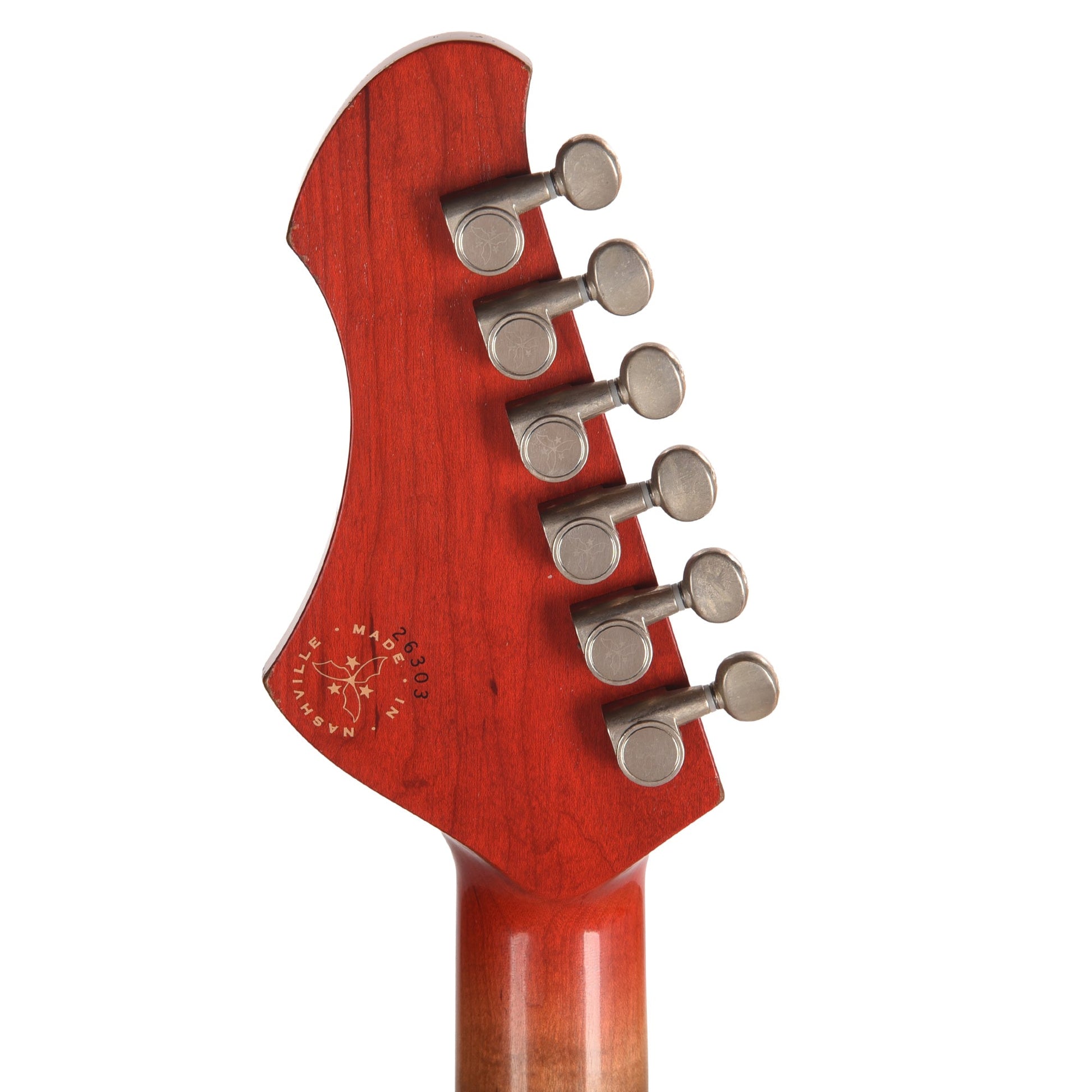 Novo Dealer Limited Serus Chambered H2 Faded Cherry Burst Light Distress w/Lollar Low-Wind Imperials
