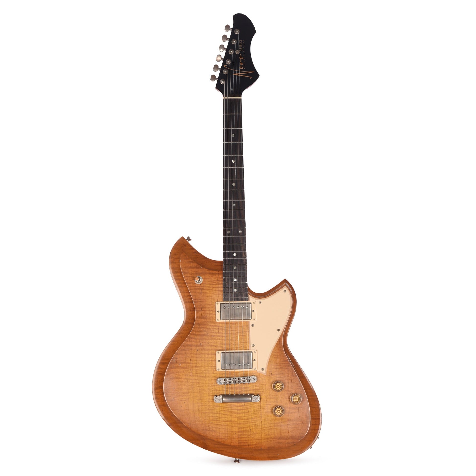 Novo Dealer Limited Serus Chambered H2 Faded Tea Burst Light Distress w/Lollar Low-Wind Imperials