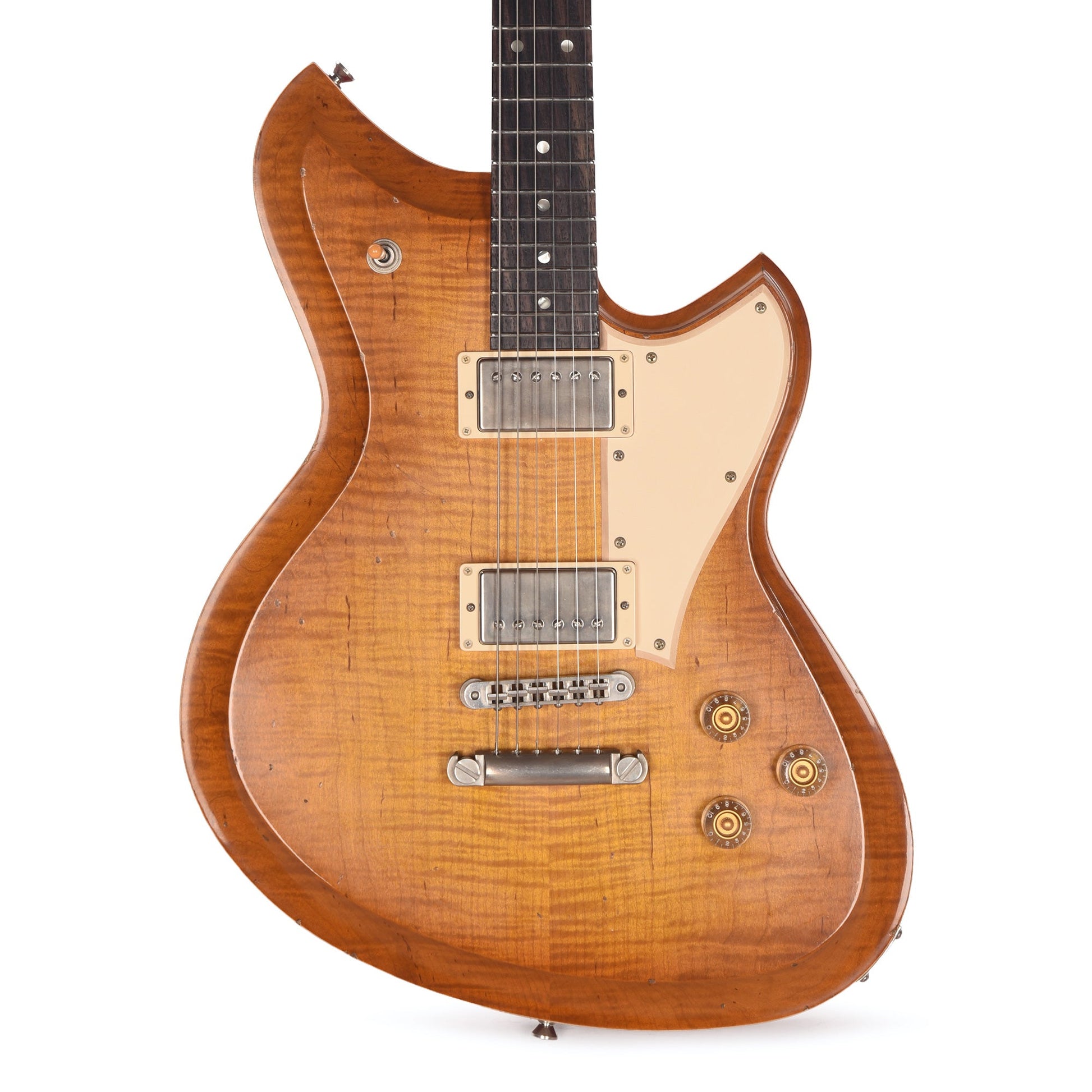 Novo Dealer Limited Serus Chambered H2 Faded Tea Burst Light Distress w/Lollar Low-Wind Imperials