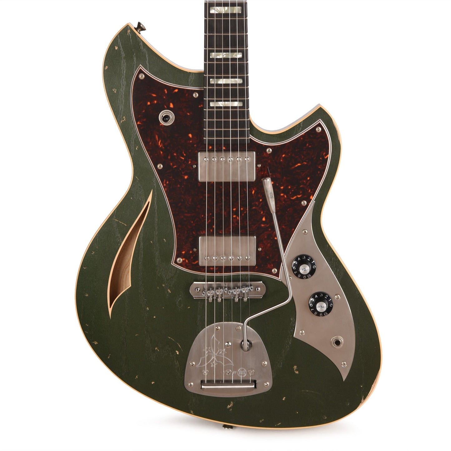 Novo Miris JHH Light Distress Cadillac Green w/Fralin Pure PAF Humbuckers