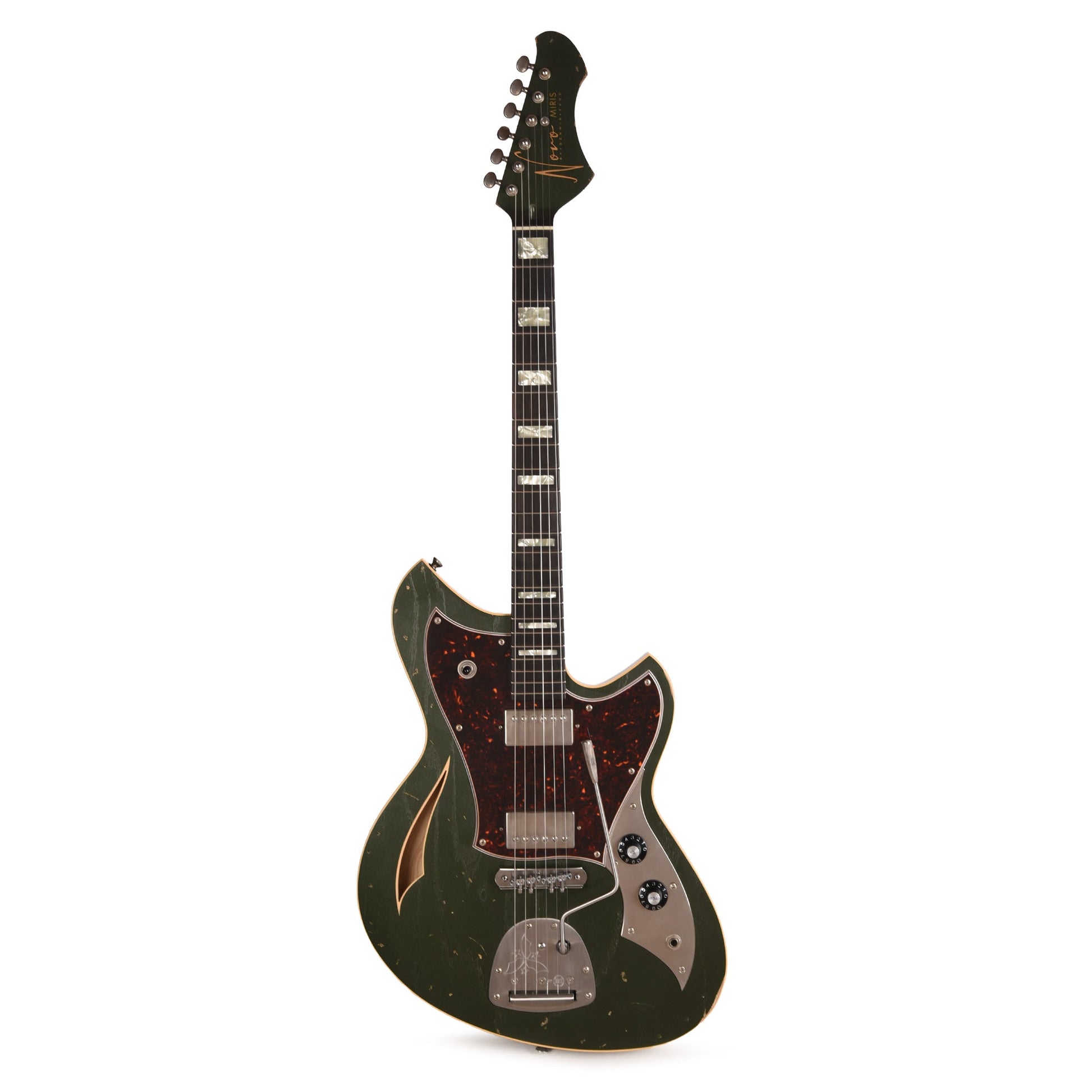 Novo Miris JHH Light Distress Cadillac Green w/Fralin Pure PAF Humbuckers