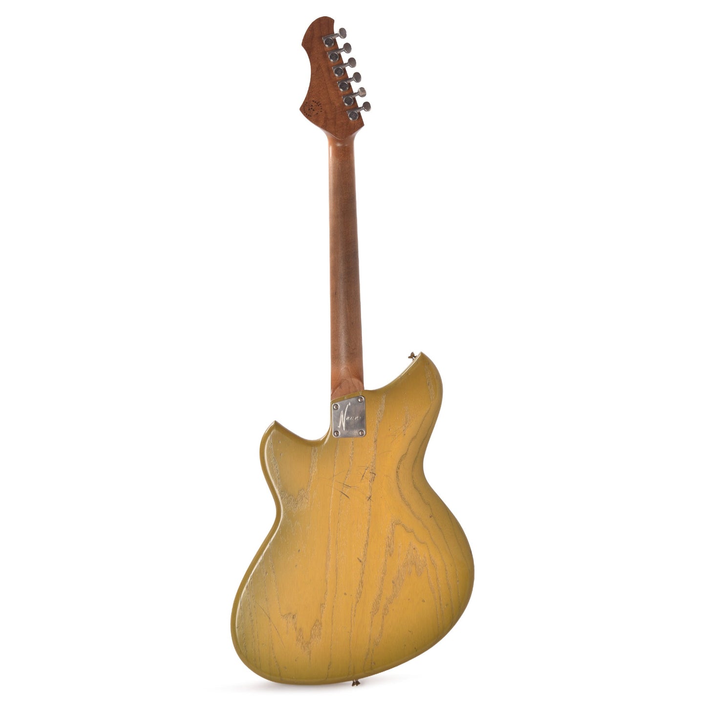 Novo Miris JHH Light Distress Royal Olive Burst w/Fralin Pure PAFs & Matching Headstock
