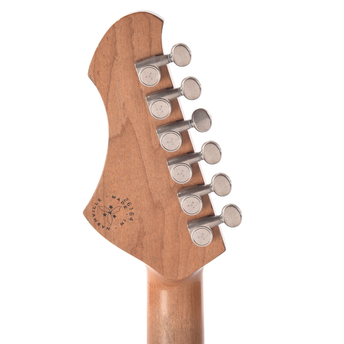 Novo Miris JHH Light Distress Royal Olive Burst w/Fralin Pure PAFs & Matching Headstock