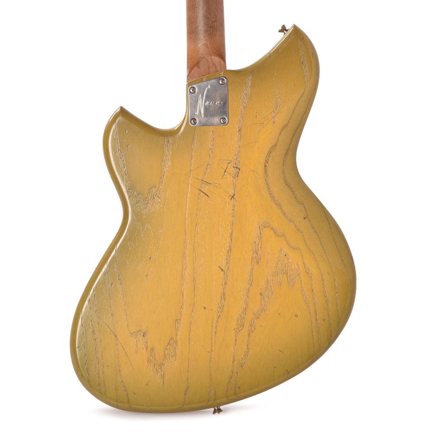 Novo Miris JHH Light Distress Royal Olive Burst w/Fralin Pure PAFs & Matching Headstock