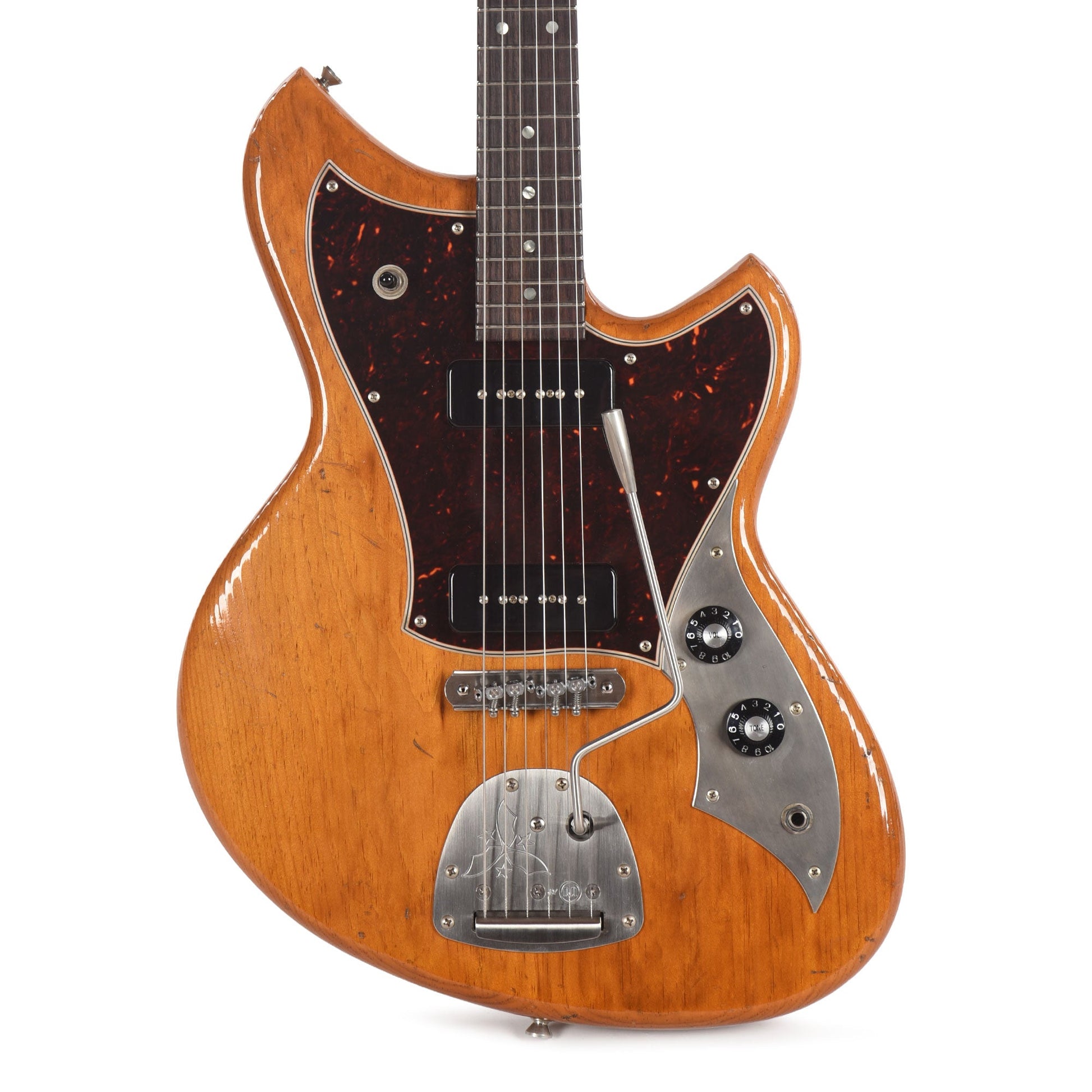 Novo Serus J Amber Light Distress w/Fralin P-90 Pickups