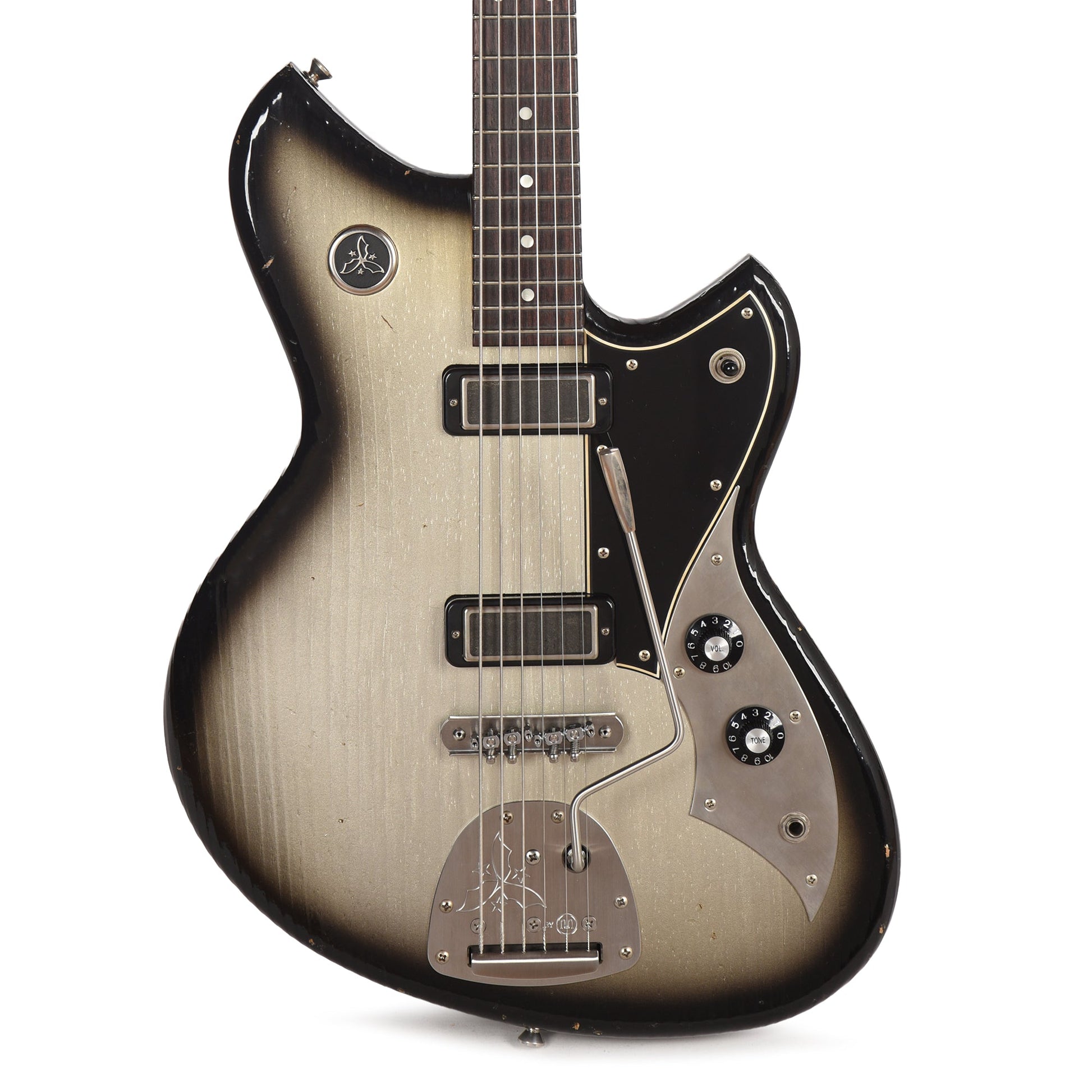 Novo Serus J Baritone Inca Burst Light Distress w/Lollar Mini-Broilers