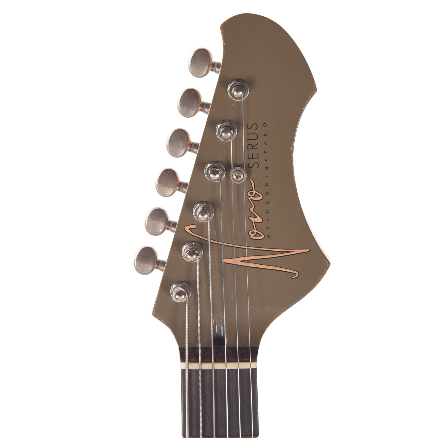 Novo Serus J Baritone Wrapped In Grey Light Distress w/Lollar Mini-Broilers