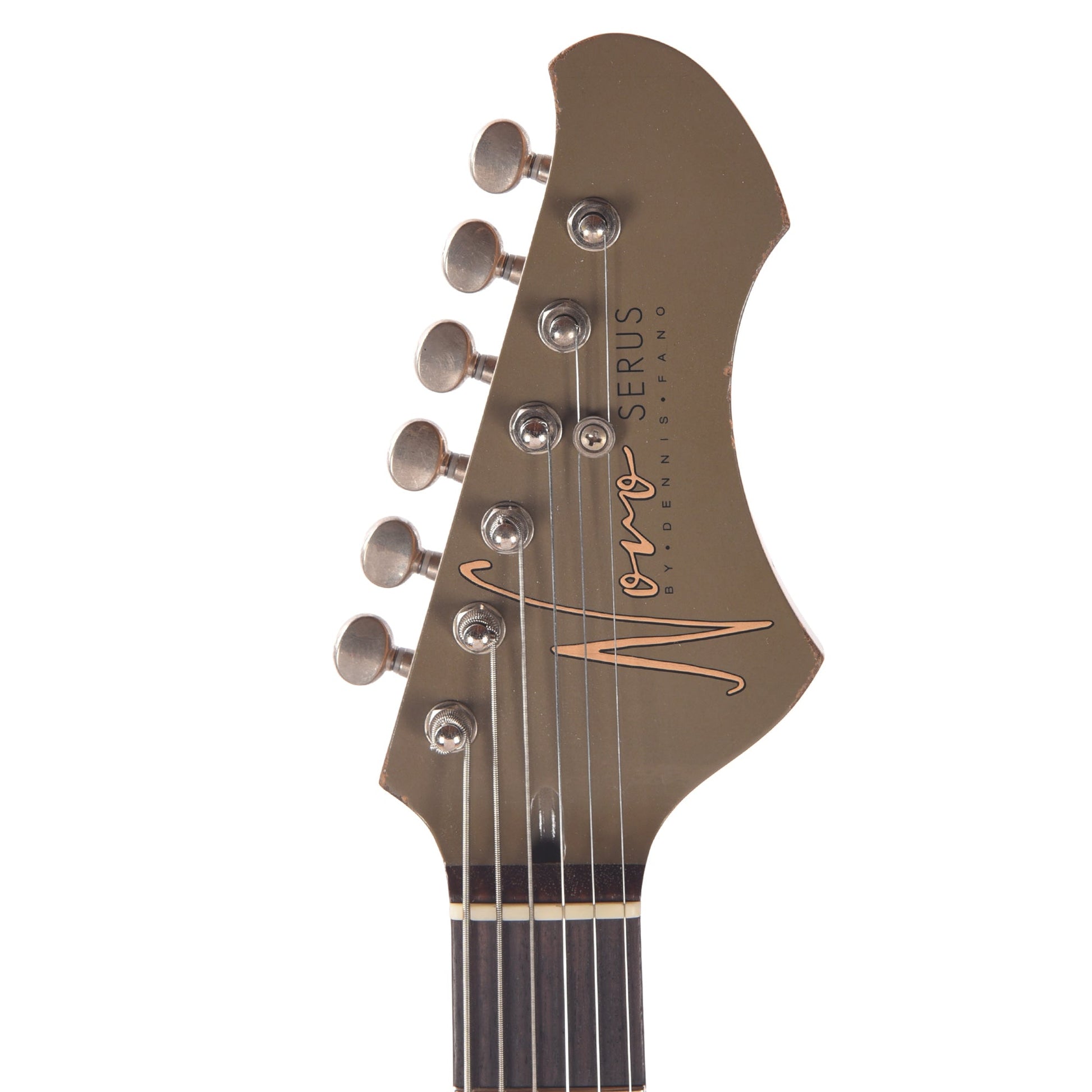 Novo Serus J Baritone Wrapped In Grey Light Distress w/Lollar Mini-Broilers