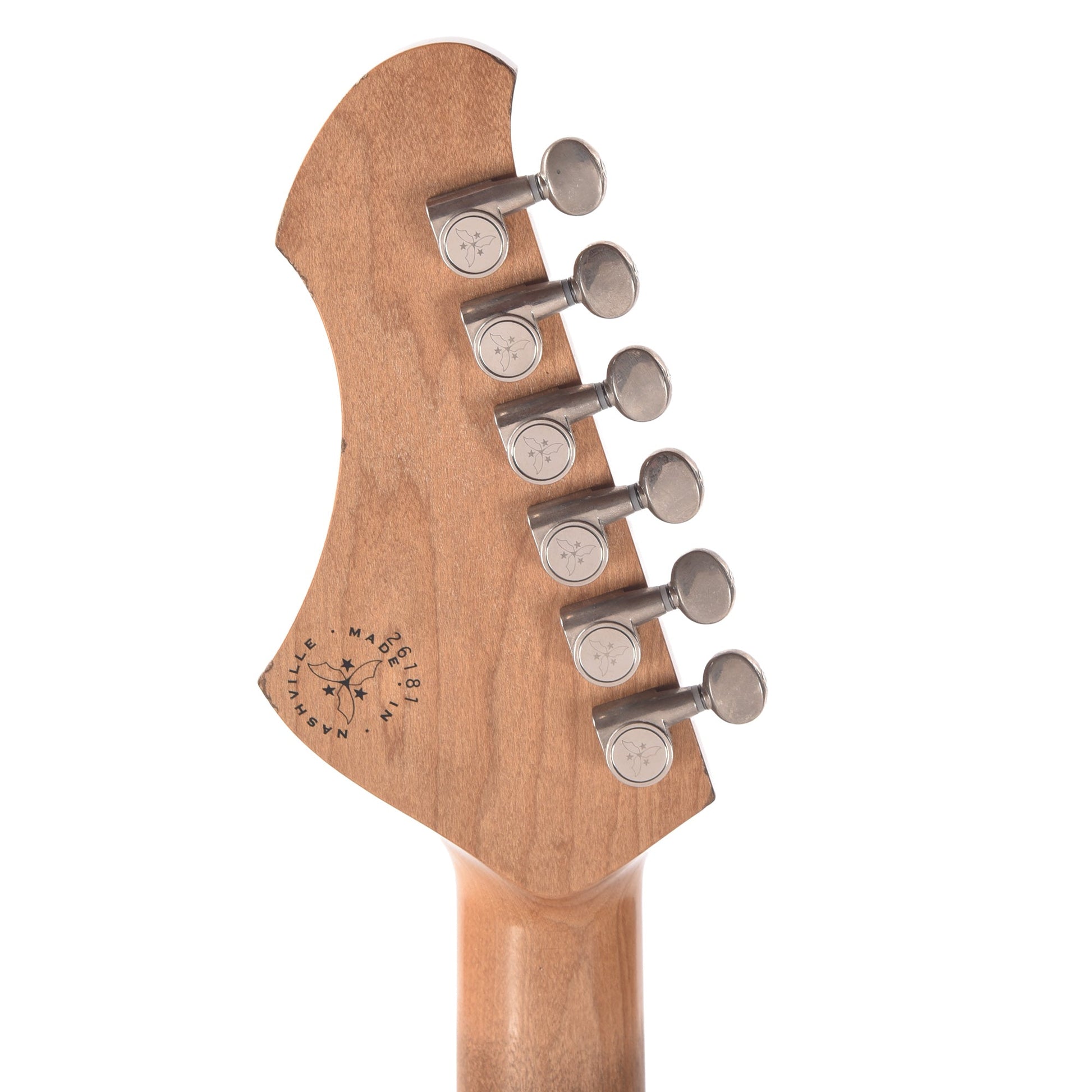 Novo Serus J Baritone Wrapped In Grey Light Distress w/Lollar Mini-Broilers