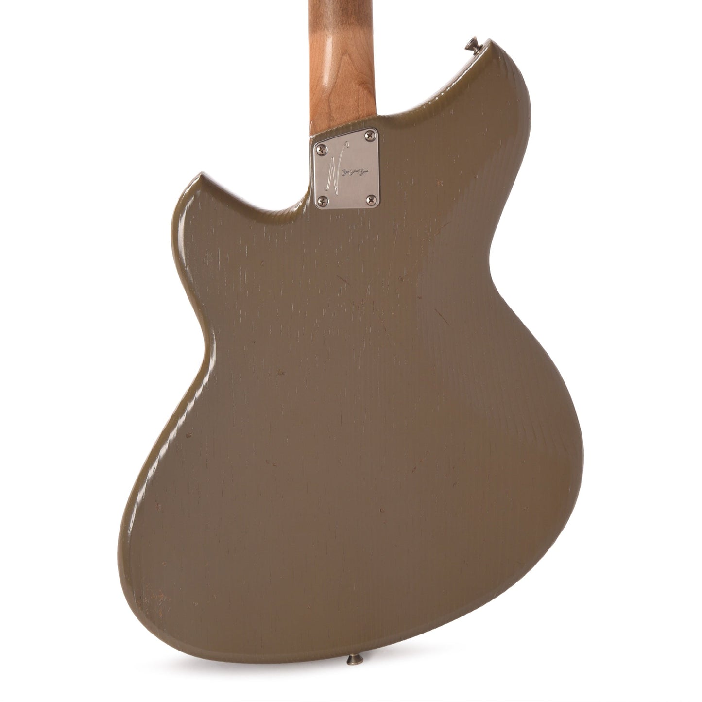 Novo Serus J Baritone Wrapped In Grey Light Distress w/Lollar Mini-Broilers
