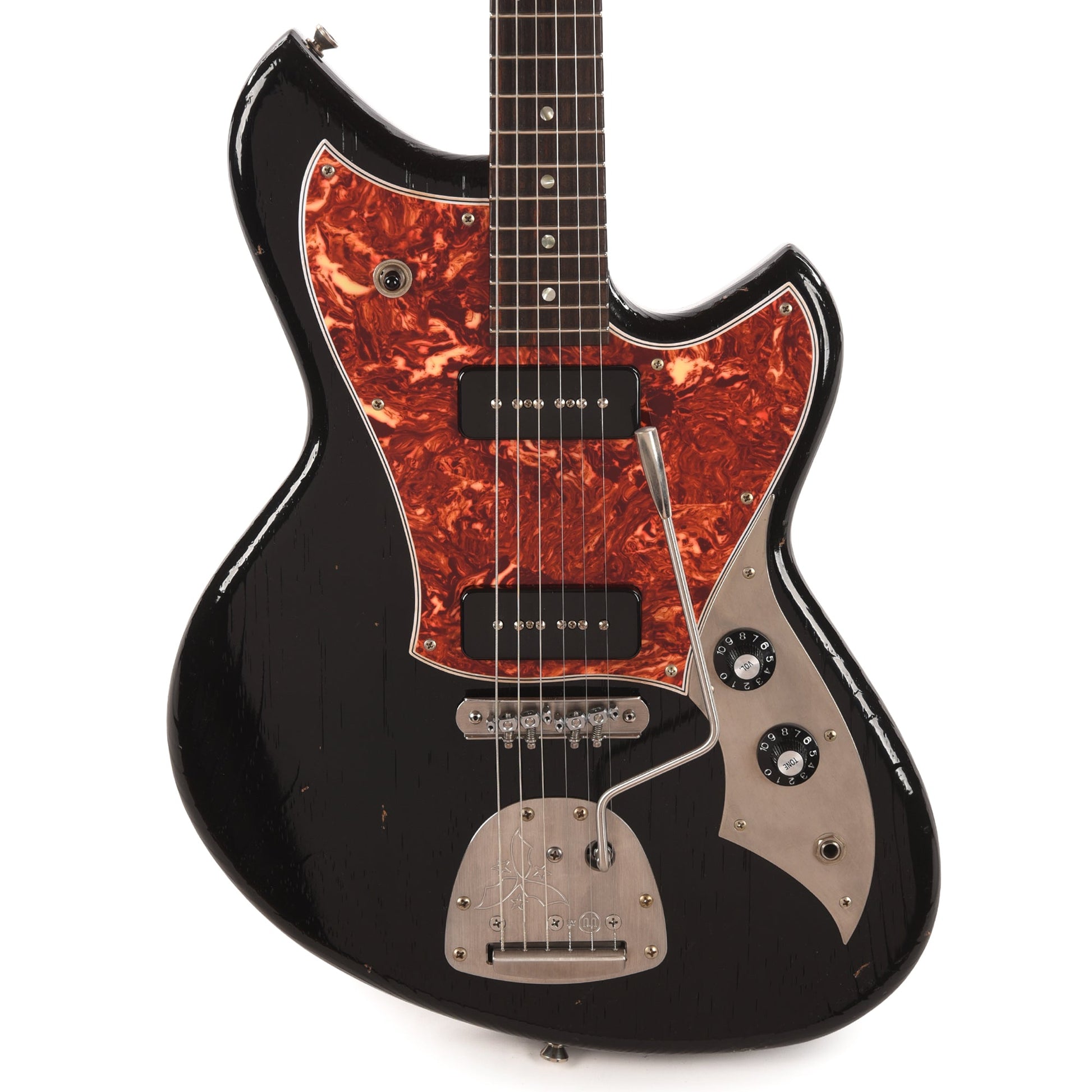 Novo Serus J Bull Black Light Distress w/Fralin P-90 Pickups