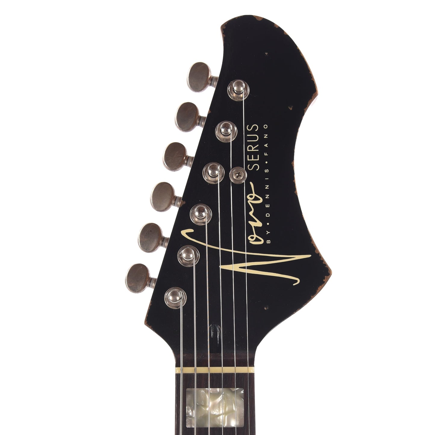 Novo Serus J Bull Black Medium Distress w/ Fralin P-90 Pickups