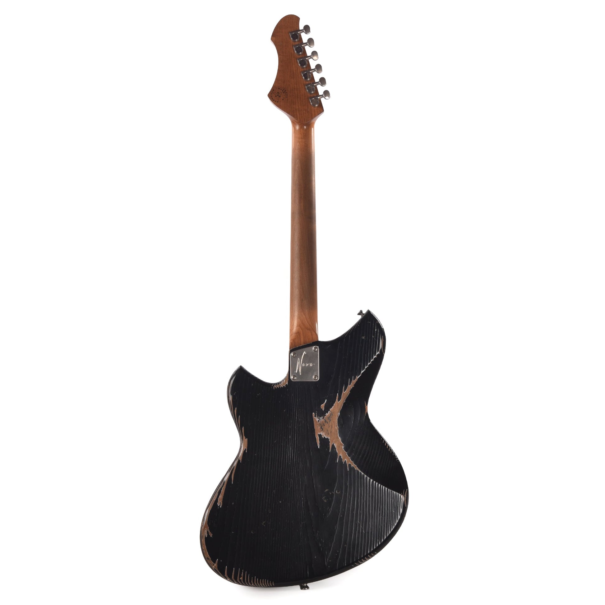 Novo Serus J Bull Black Medium Distress w/ Fralin P-90 Pickups