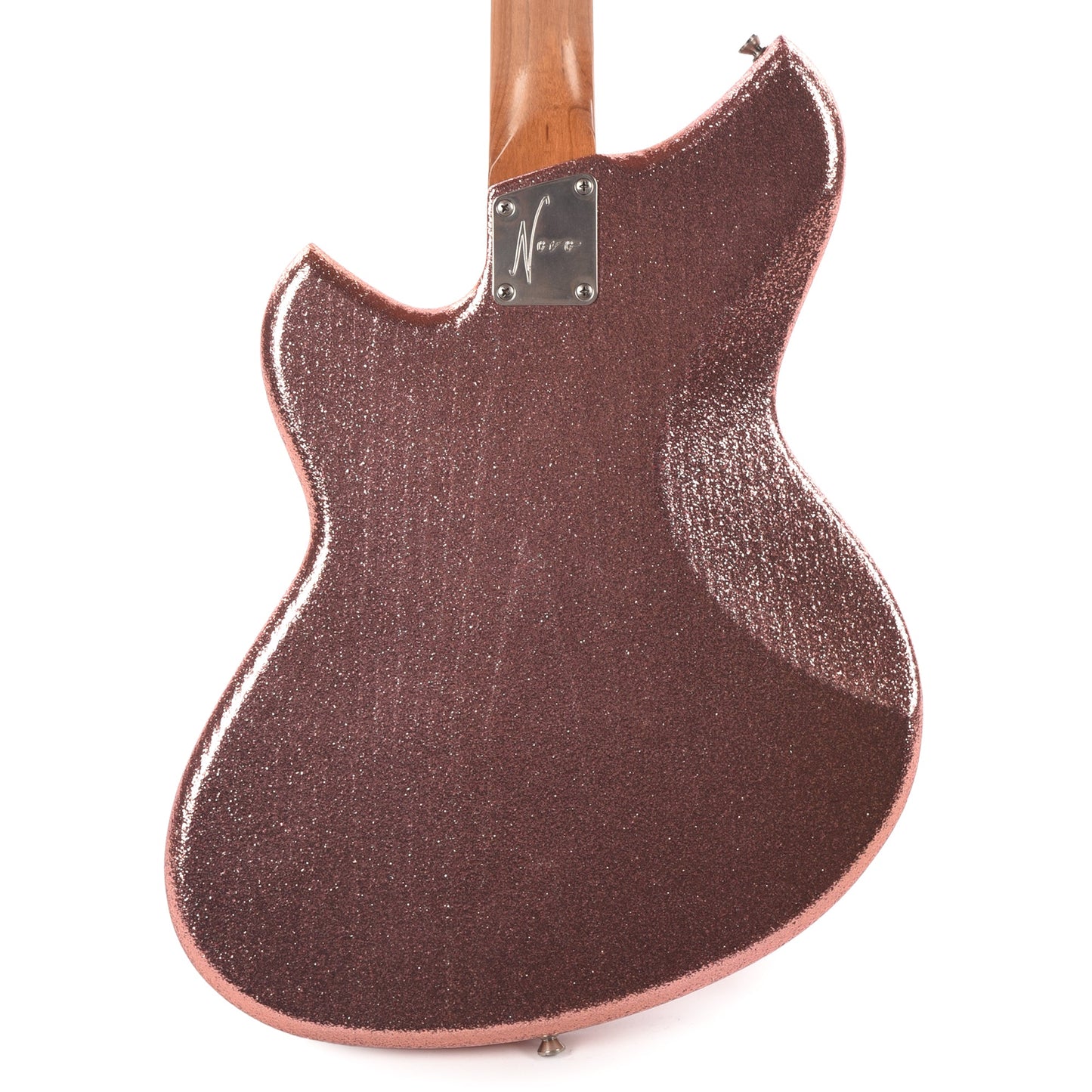Novo Serus J Burgundy Sparkle Extra Light Distress w/Lollar Firebird Pickups (Displayed at NAMM 2026, Signed by Dennis Fano)