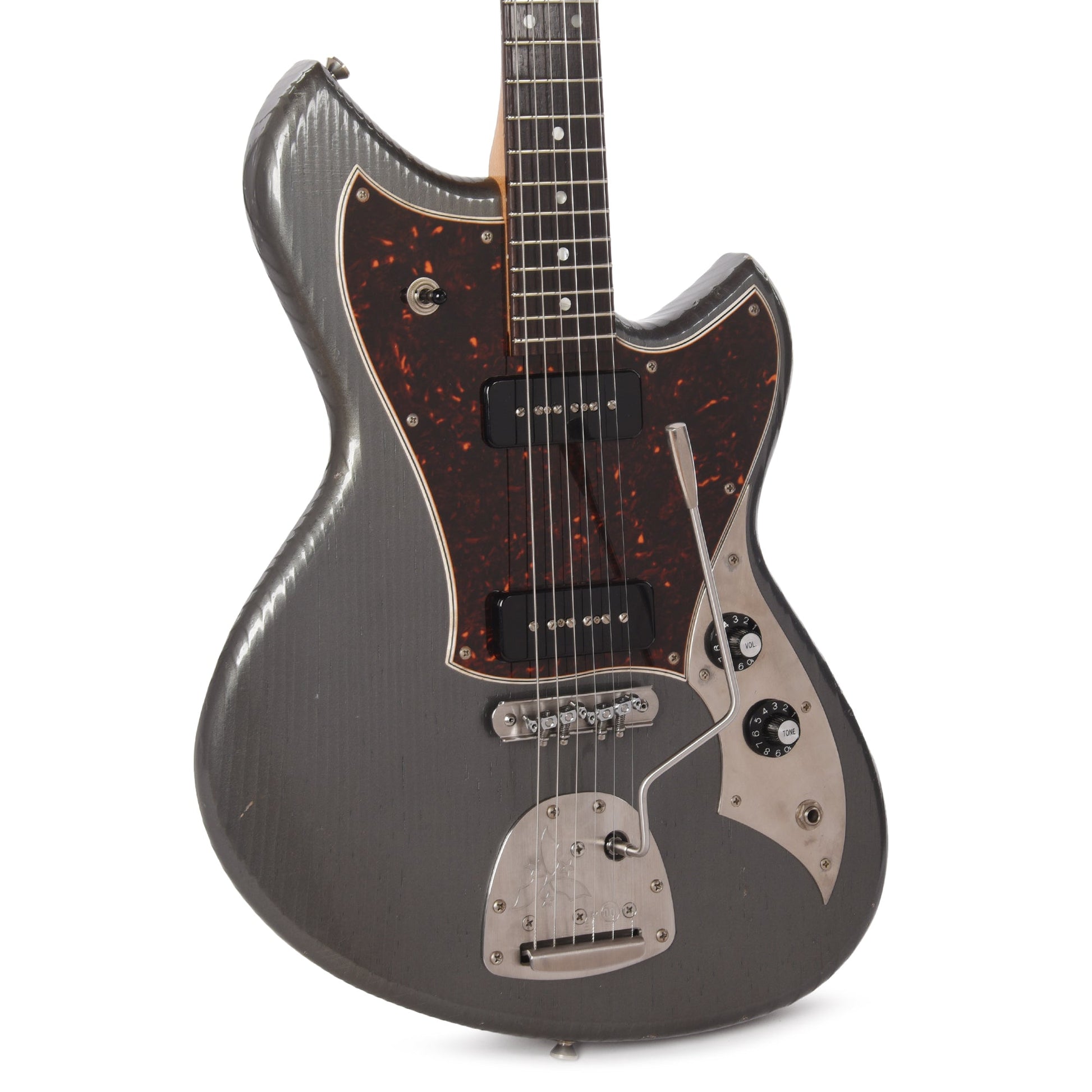 Novo Serus J Charcoal Frost Light Distress w/Fralin P-90 Pickups