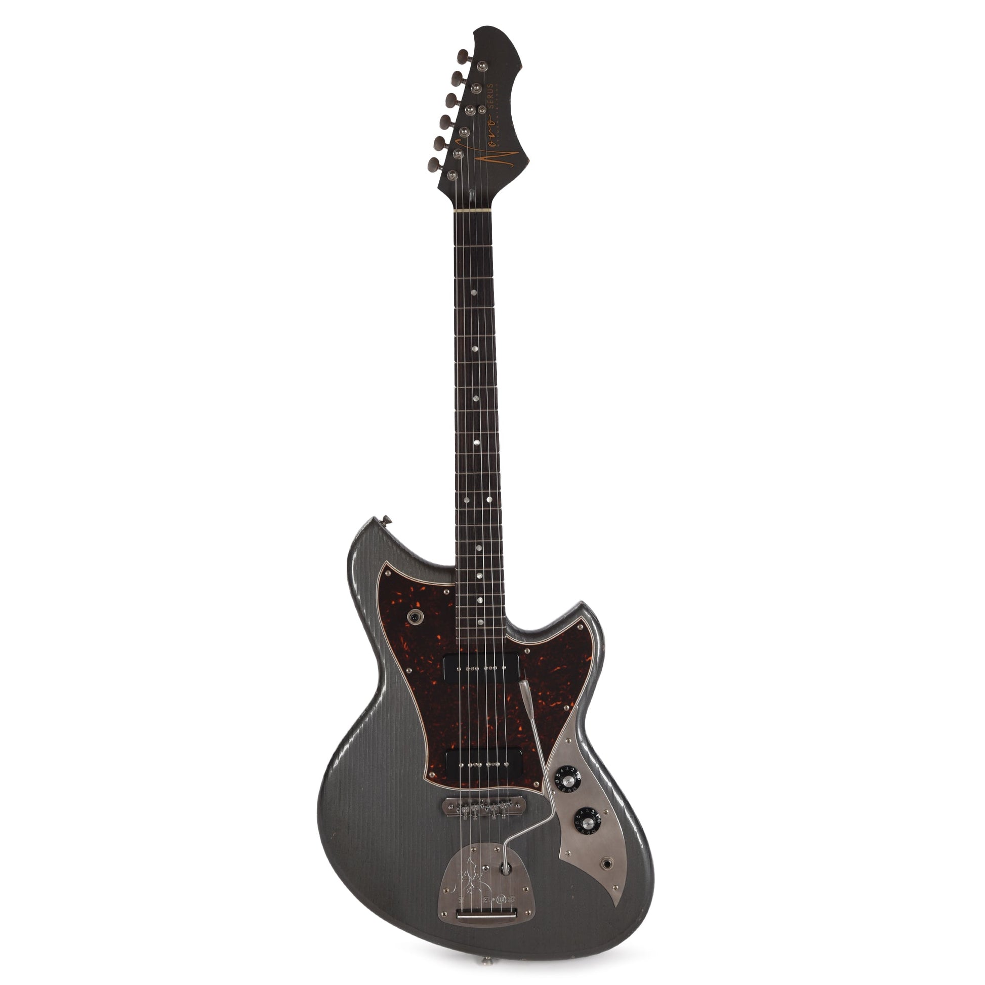 Novo Serus J Charcoal Frost Light Distress w/Fralin P-90 Pickups
