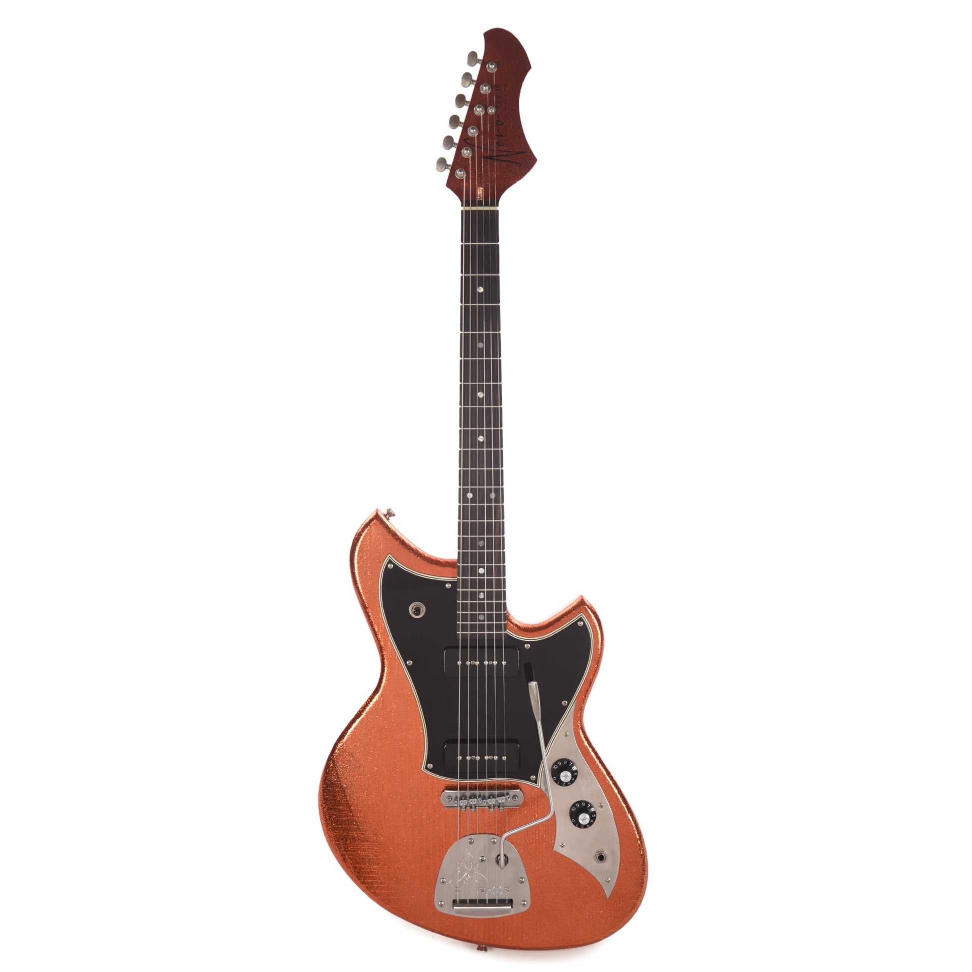 Novo Serus J Copper Sparkle Light Distress w/Fralin P-90s