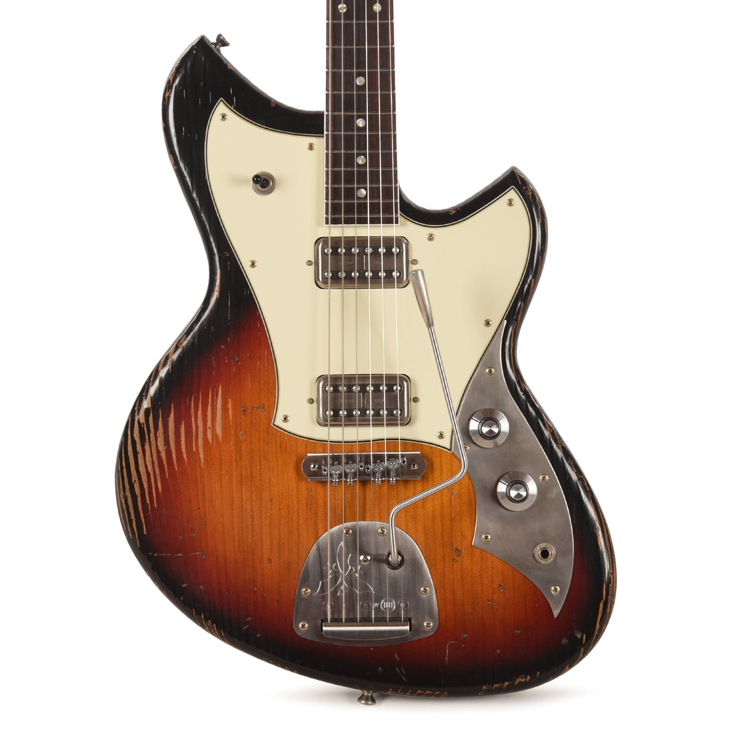 Novo Serus J HH Medium Distress 3-Tone Burst w/Lollar Lollartron Pickups