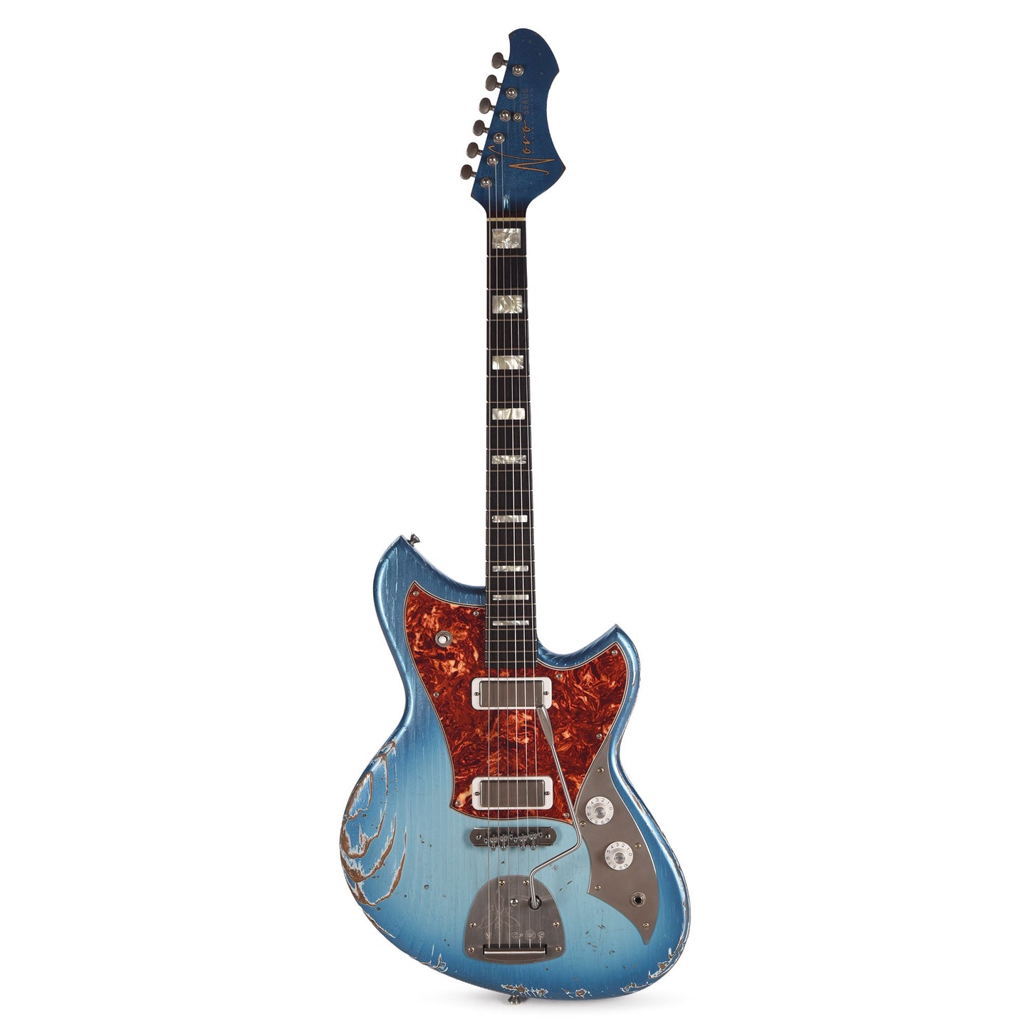 Novo Serus J Lake Sonic Burst Medium Distress w/ Lollar Firebird Pickups