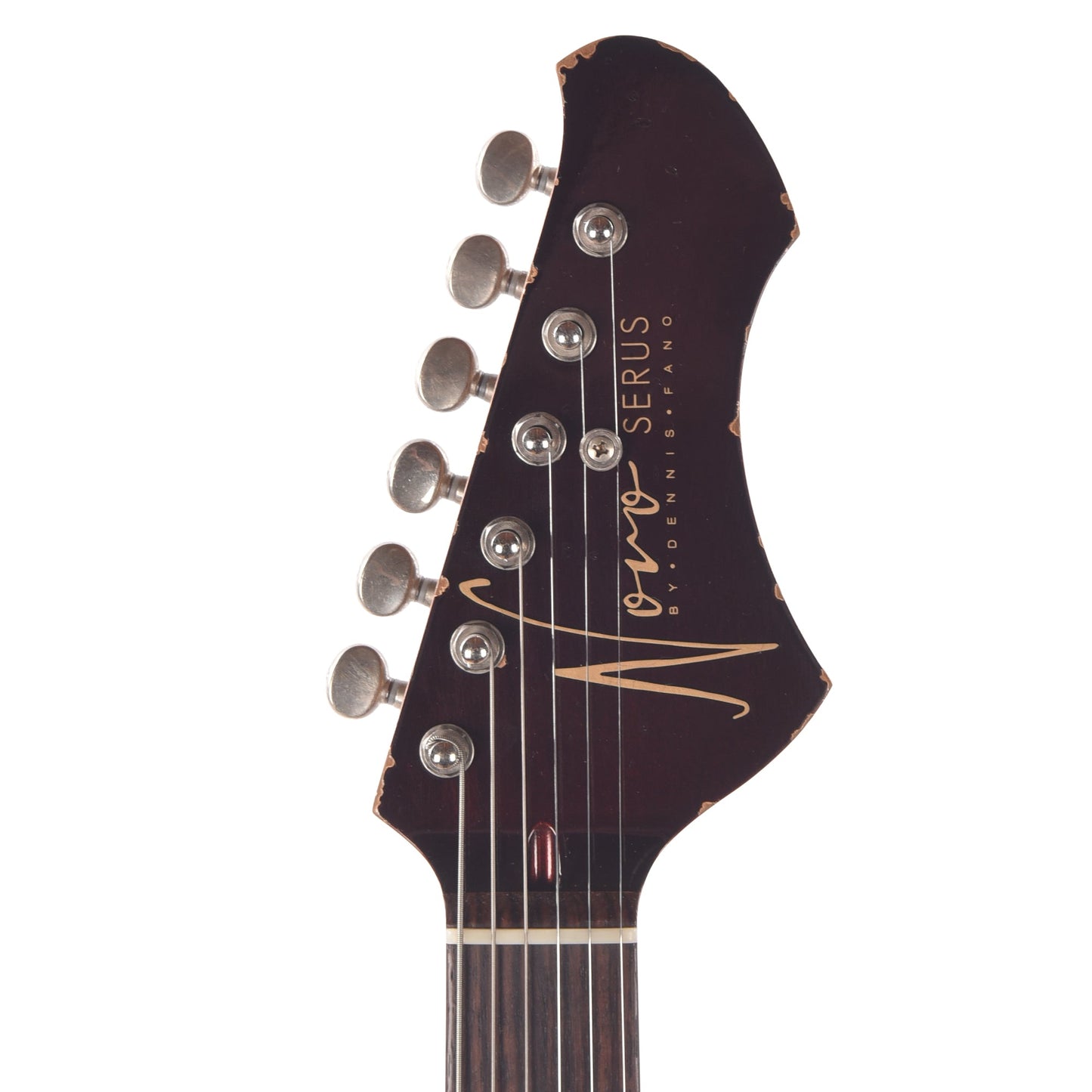 Novo Serus J Mayan Burst Light Distress w/Fralin Pickups (Displayed at NAMM 2026, Signed by Dennis Fano)