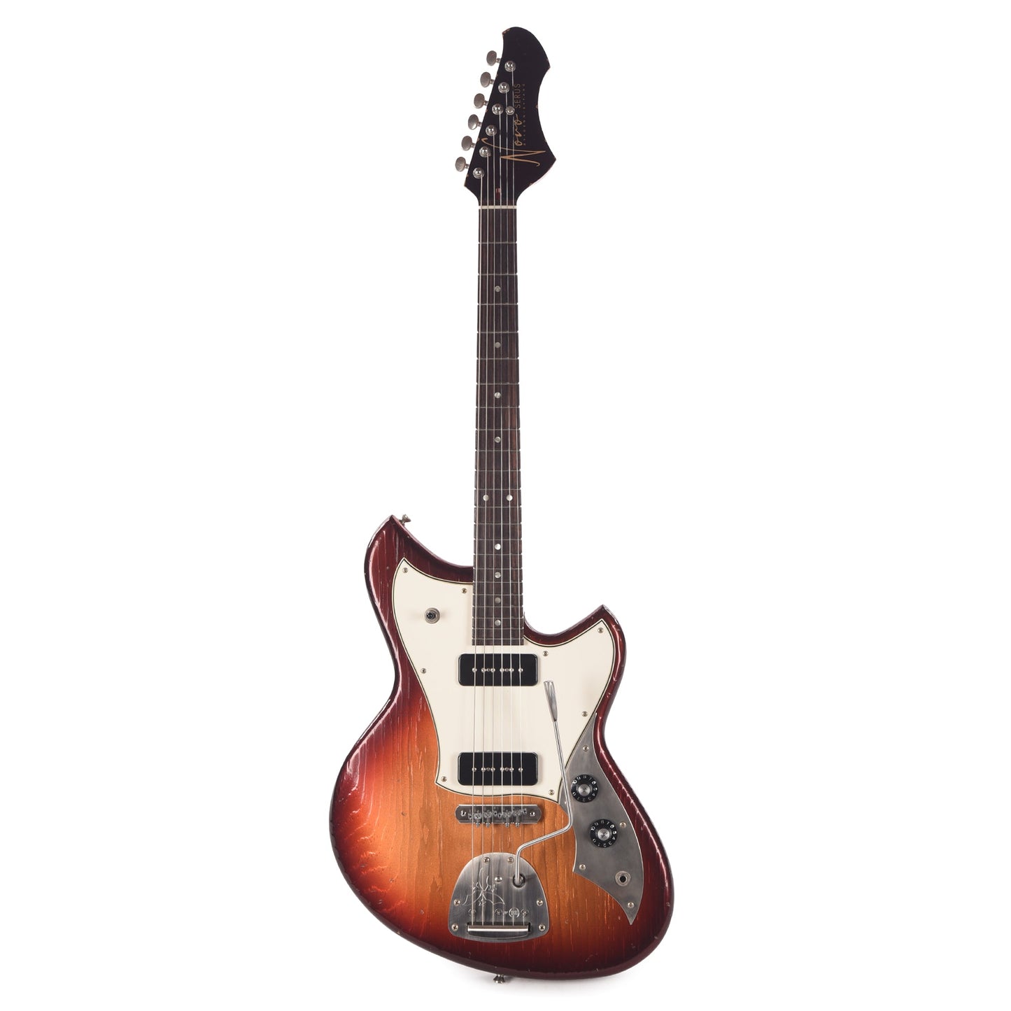 Novo Serus J Mayan Burst Light Distress w/Fralin Pickups (Displayed at NAMM 2026, Signed by Dennis Fano)