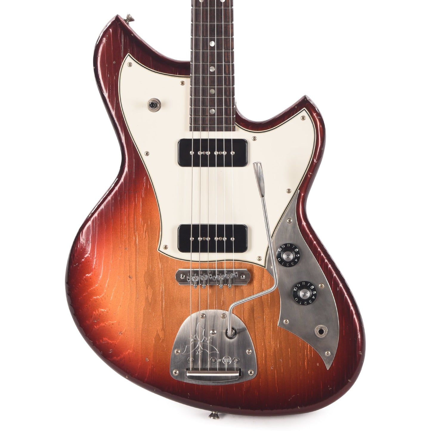 Novo Serus J Mayan Burst Light Distress w/Fralin Pickups (Displayed at NAMM 2026, Signed by Dennis Fano)