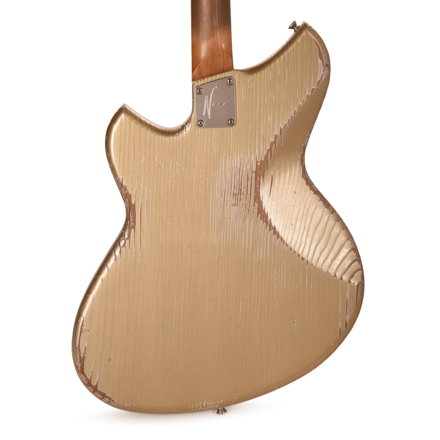 Novo Serus J Medium Distress Shoreline Gold w/Fralin P-90s