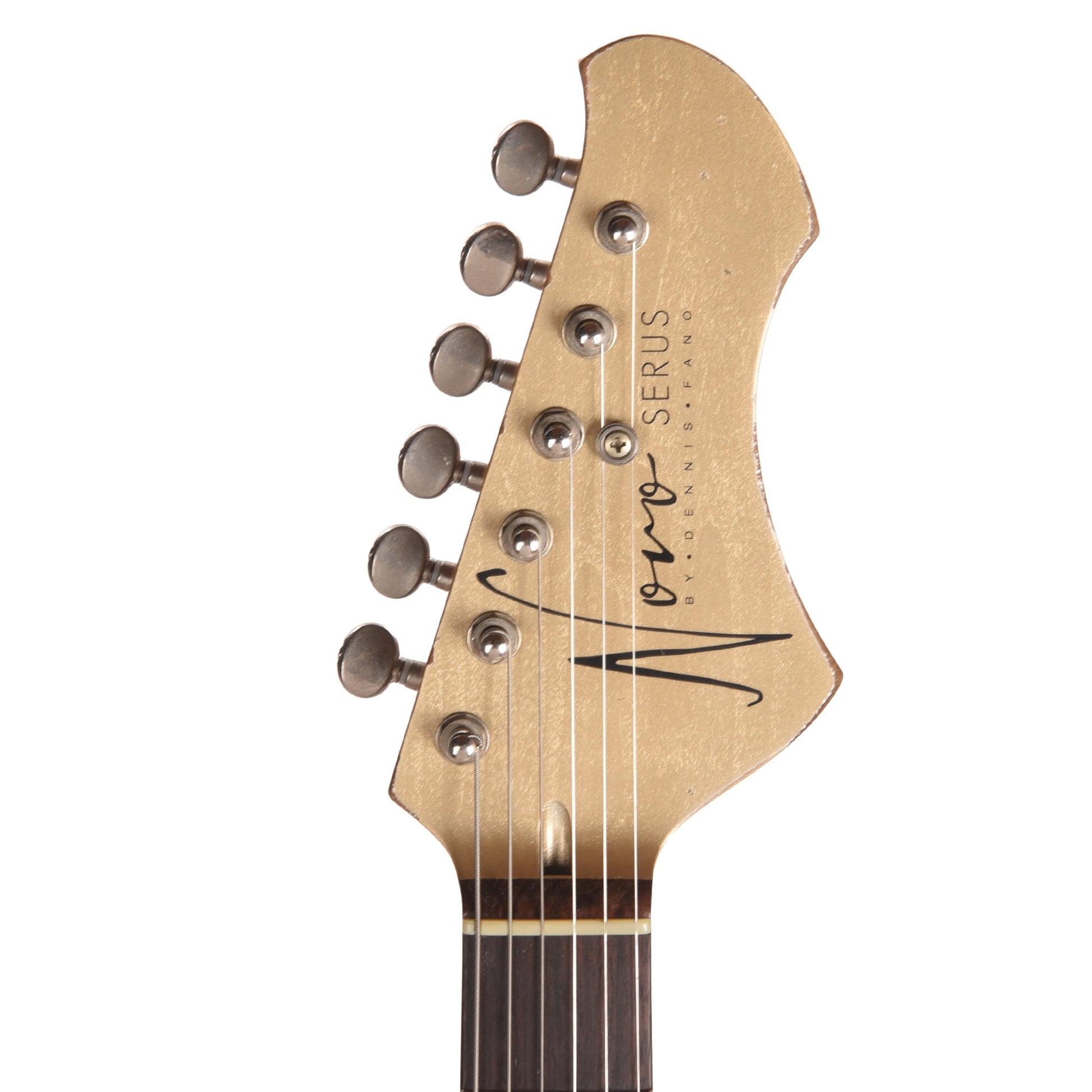 Novo Serus J Medium Distress Shoreline Gold w/Fralin P-90s