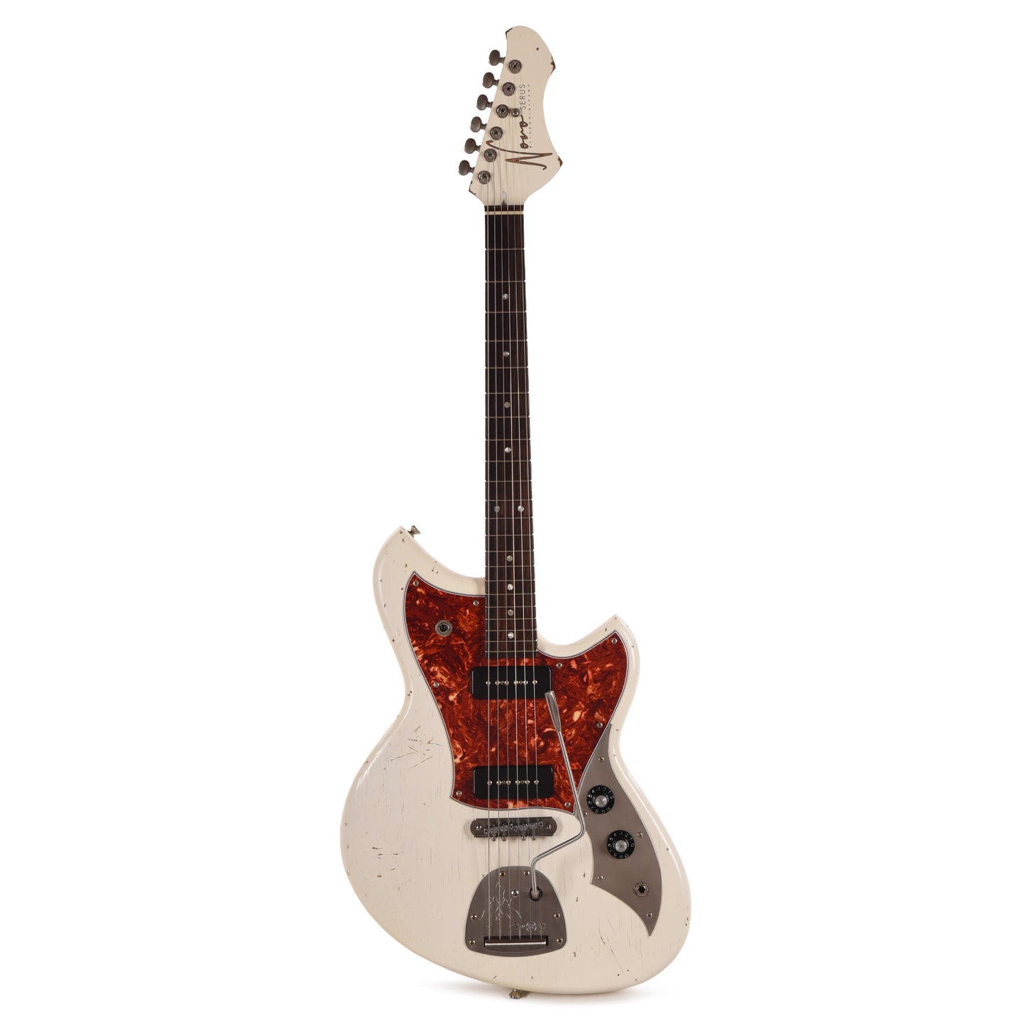 Novo Serus J Olympic White Light Distress w/Fralin P-90 Pickups