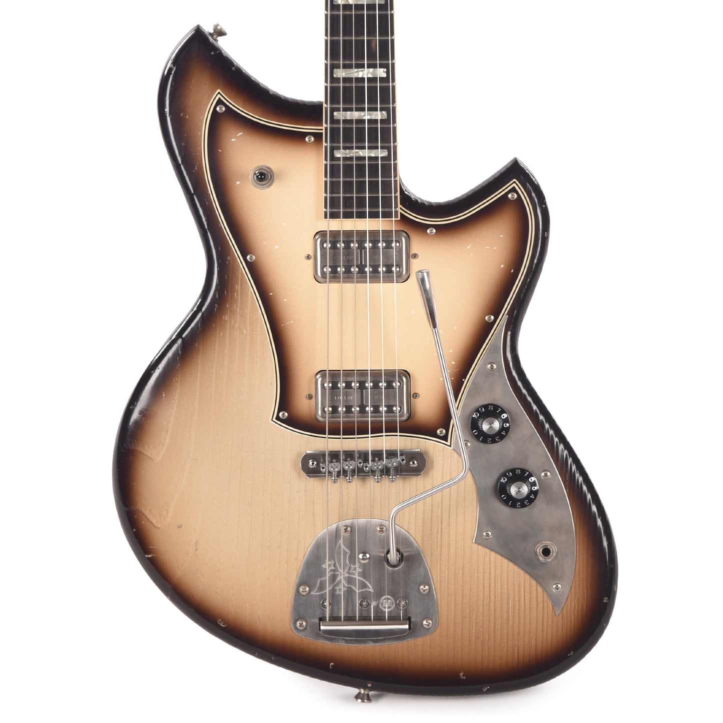Novo Serus JHH Toasted Marshmallow Light Distress w/Lollartron Pickups (Displayed at NAMM 2026, Signed by Dennis Fano)