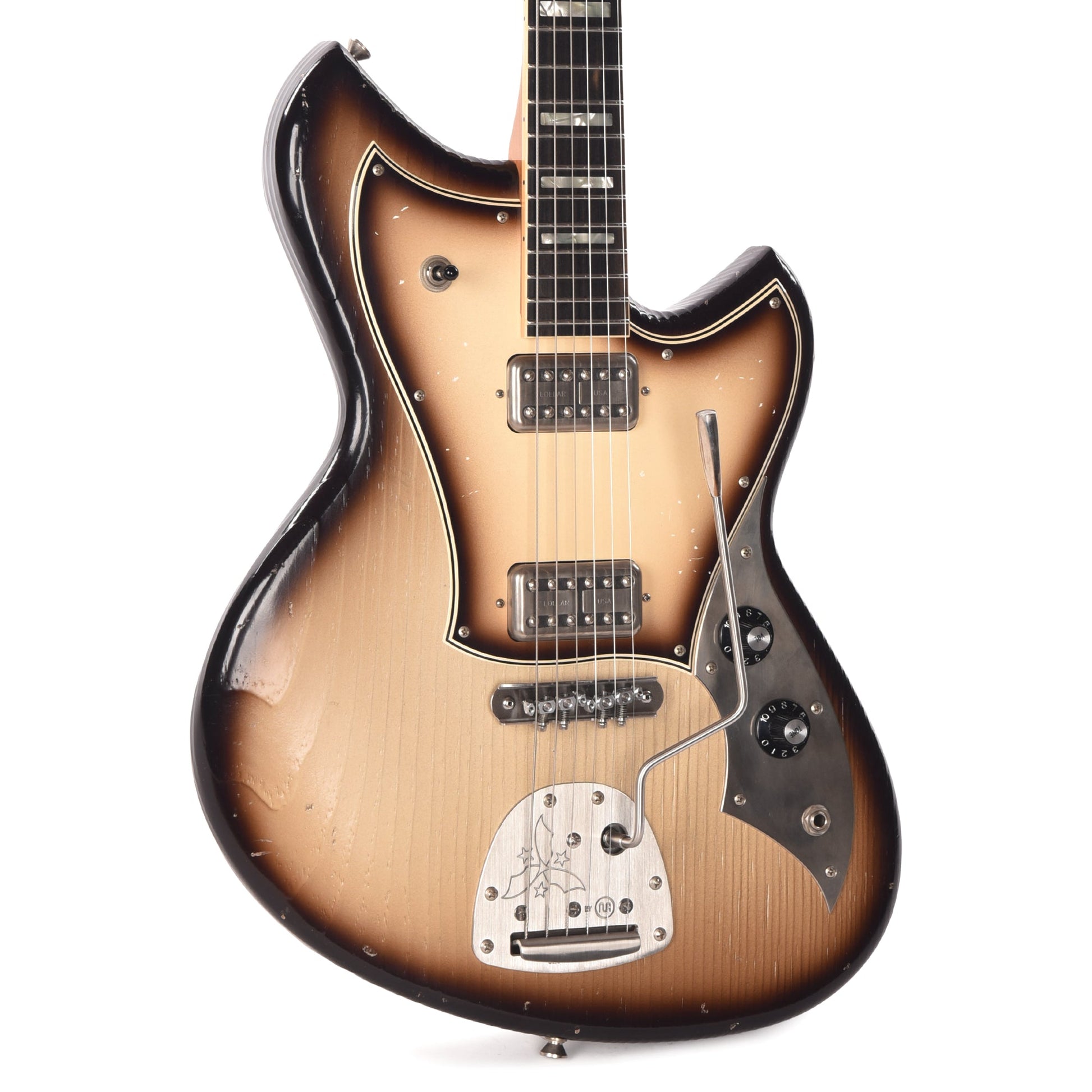 Novo Serus JHH Toasted Marshmallow Light Distress w/Lollartron Pickups (Displayed at NAMM 2026, Signed by Dennis Fano)