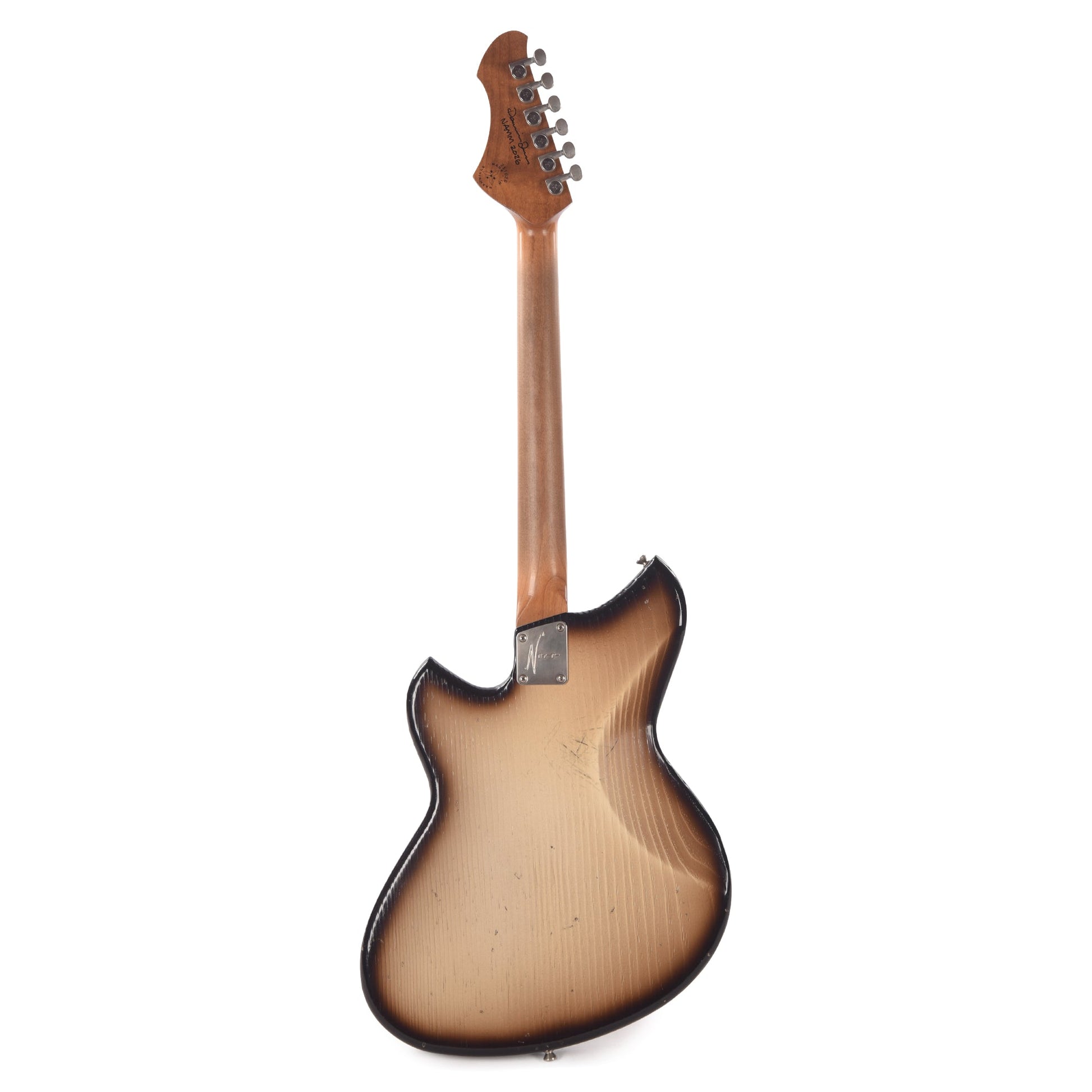 Novo Serus JHH Toasted Marshmallow Light Distress w/Lollartron Pickups (Displayed at NAMM 2026, Signed by Dennis Fano)