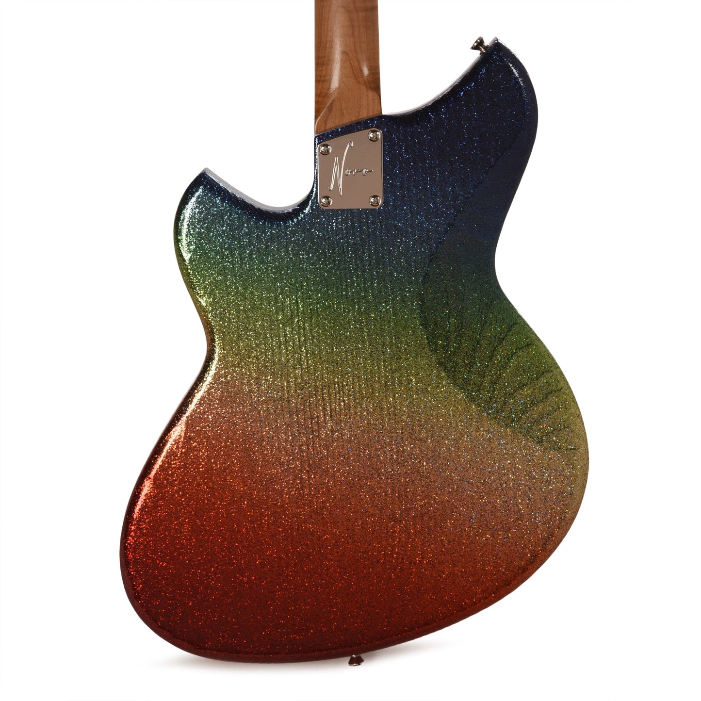 Novo Signature Serus J Dark Side Sparkle Extra Light Distress w/Lollar Technicolor Foil Pickups