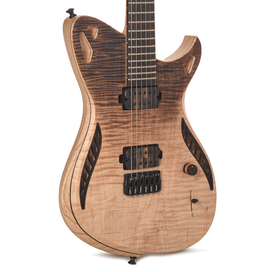 OD Guitars Athena Maple/Swamp Ash Satin Matte Antique Brown Wash w/ Bare Knuckle Polypaf Pickups