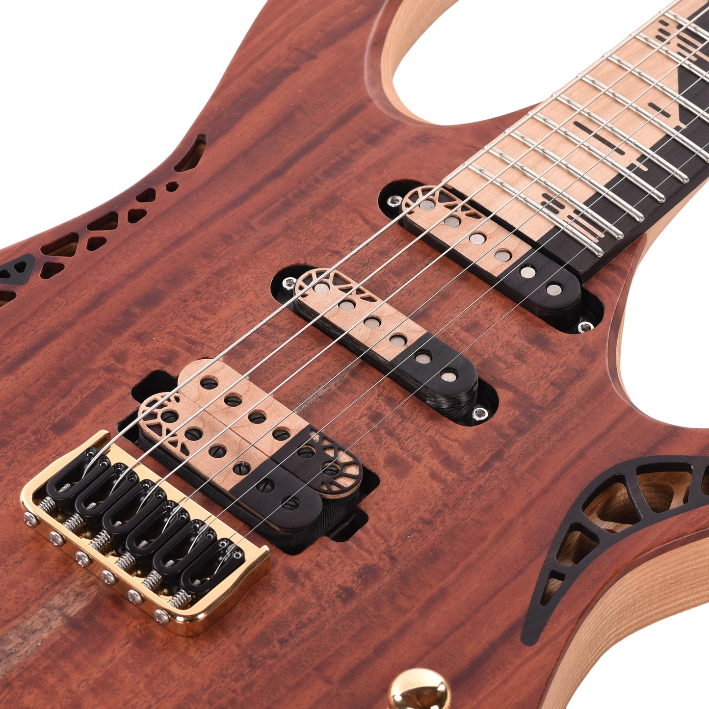 OD Guitars Bia Eucalyptus/Swamp Ash Natural HSS w/ Bare Knuckle Pickups