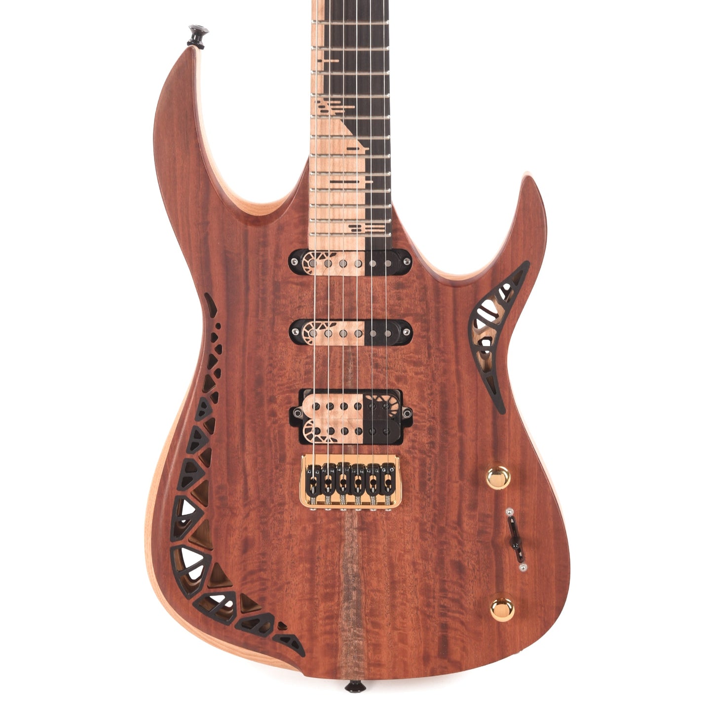 OD Guitars Bia Eucalyptus/Swamp Ash Natural HSS w/ Bare Knuckle Pickups