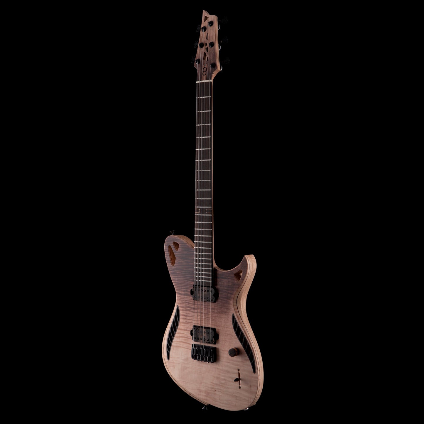 OD Athena Satin Matte Antique Brown Wash w/Bare Knuckle Polypaf Humbuckers