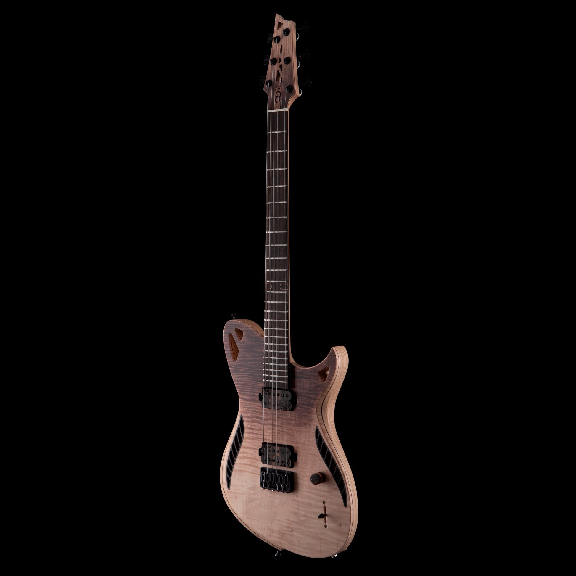 OD Athena Satin Matte Antique Brown Wash w/Bare Knuckle Polypaf Humbuckers