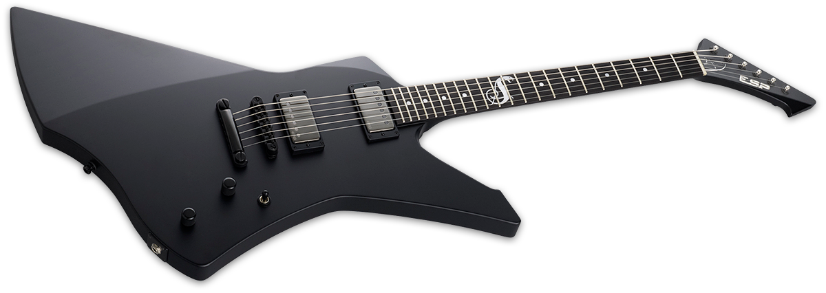 ESP Custom Shop James Hetfield Snakebyte Black Satin