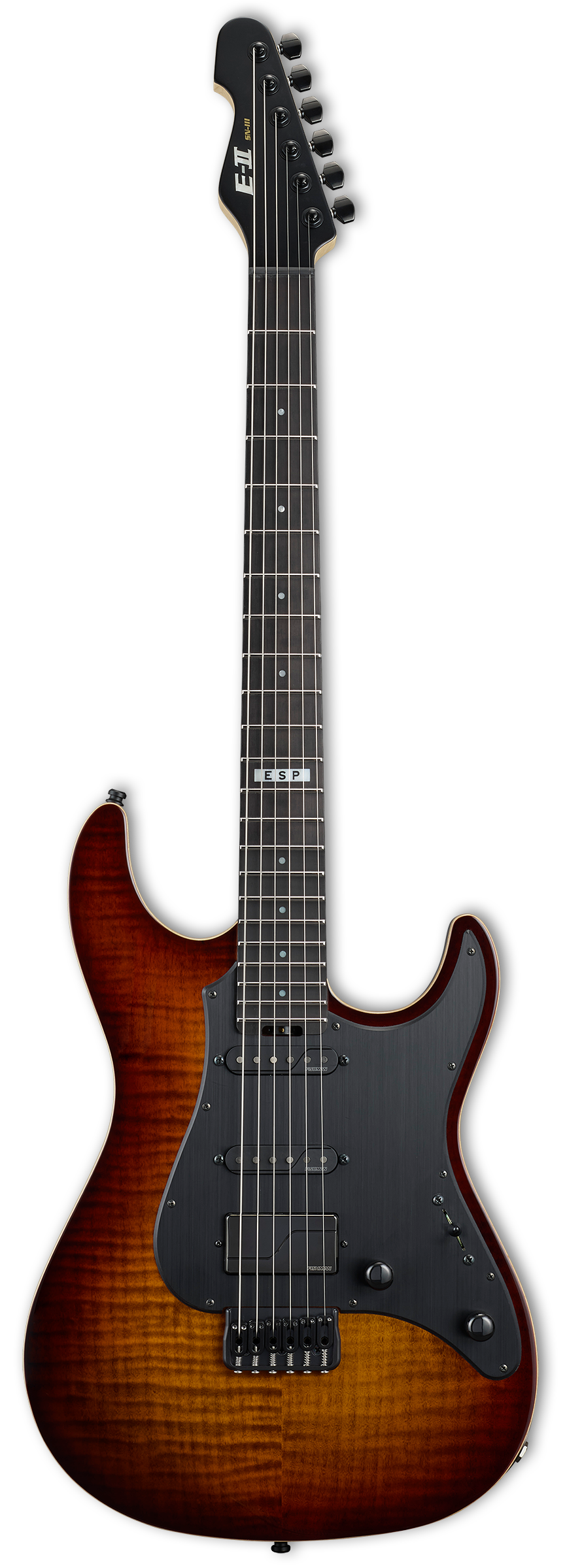 ESP E-II SN-III HT Tiger Eye Sunburst