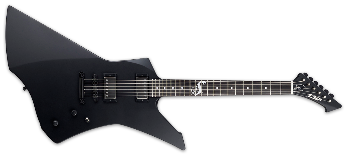 ESP Custom Shop James Hetfield Snakebyte Black Satin