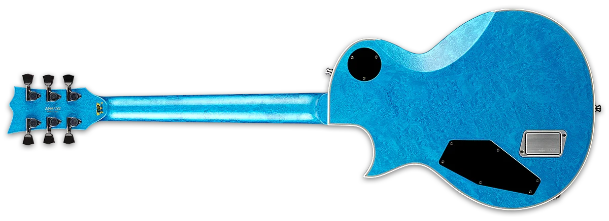 ESP Custom Shop Original Series Eclipse CTM DB, Blue Liquid Metal