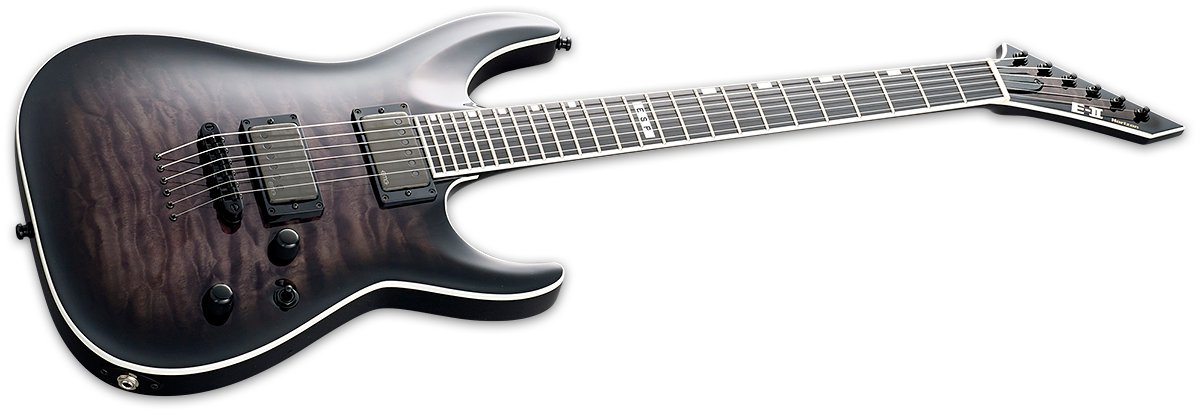 ESP E-II Horizon NT-II See Through Black Sunburst