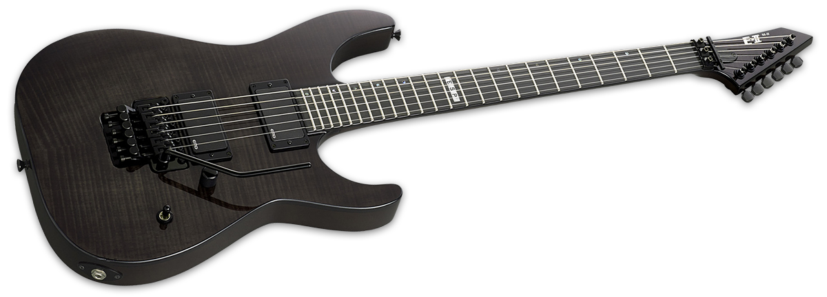 ESP E-II M-II FM See-Thru Black