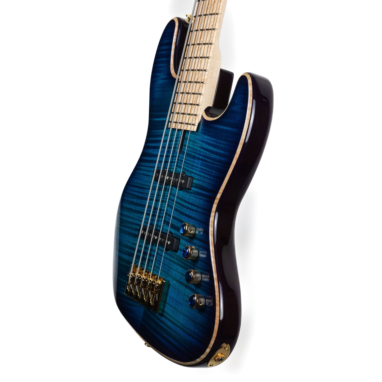 Pensa J-534 Bass, Aqua Violet Burst