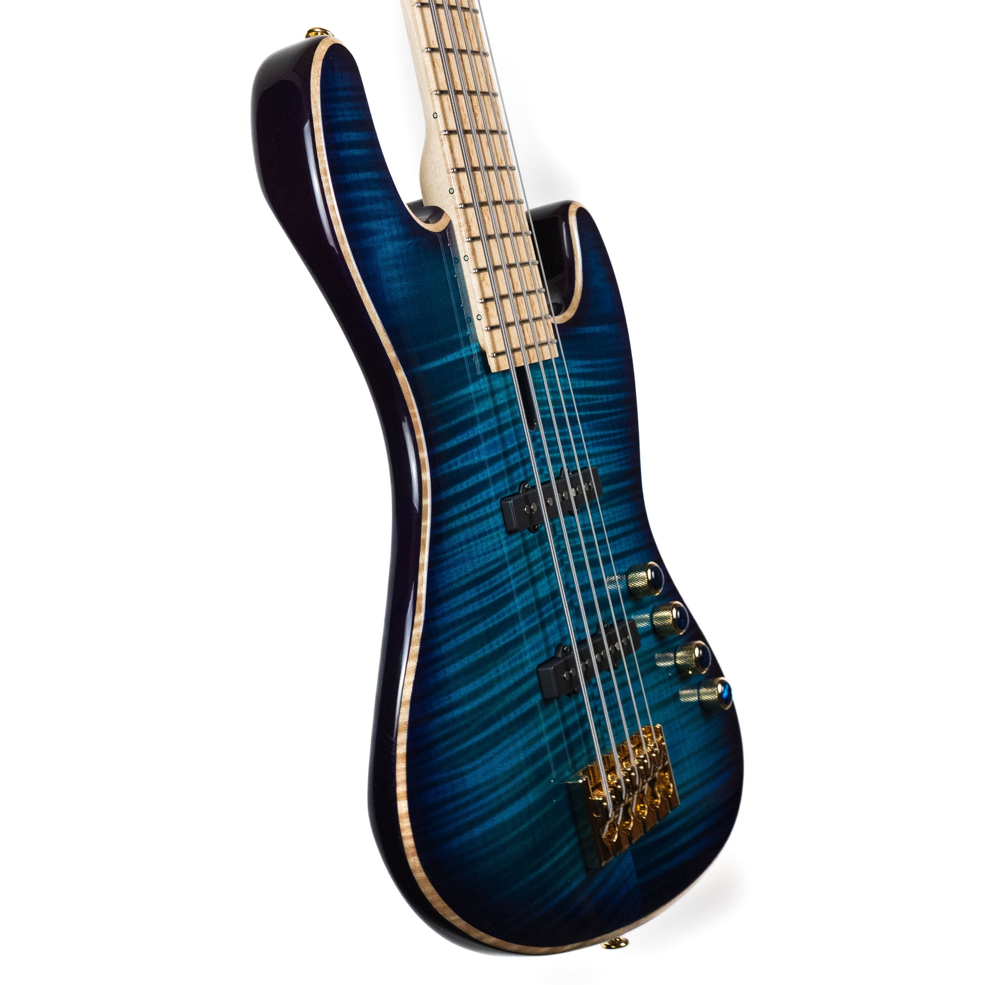 Pensa J-534 Bass, Aqua Violet Burst