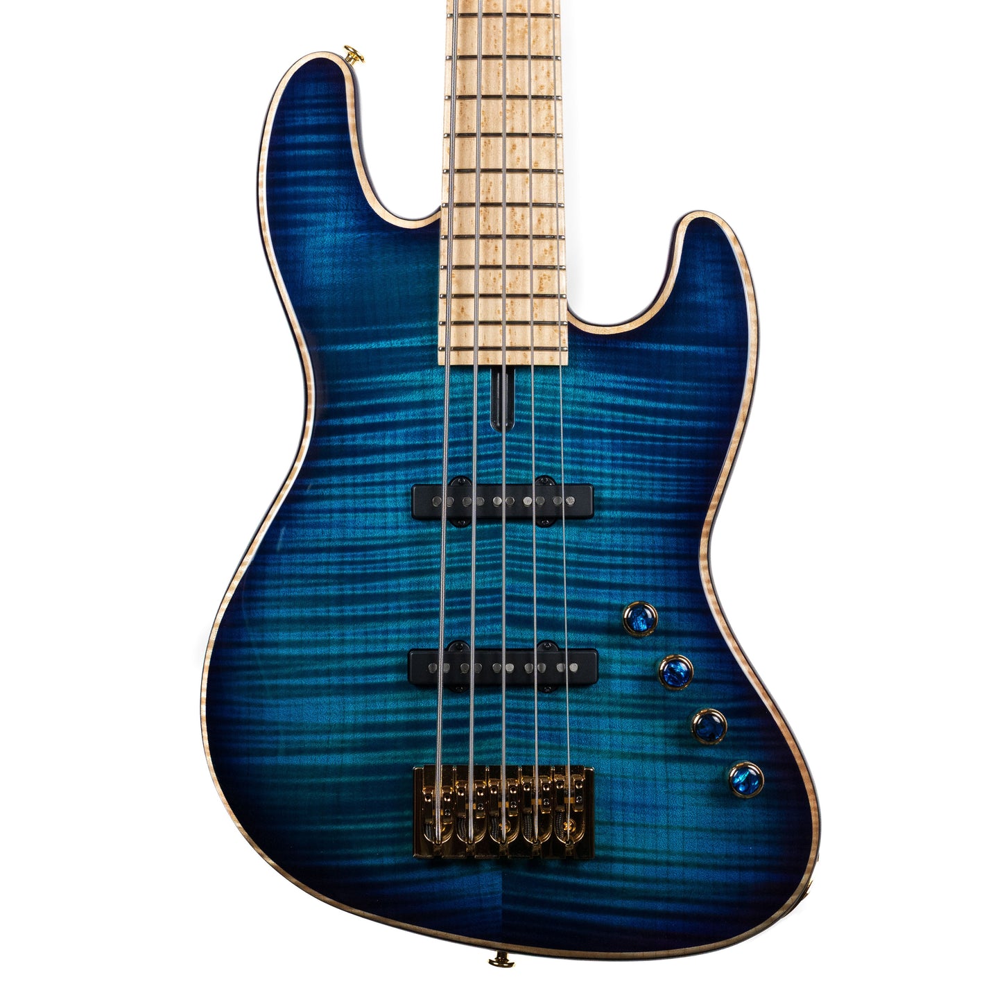 Pensa J-534 Bass, Aqua Violet Burst