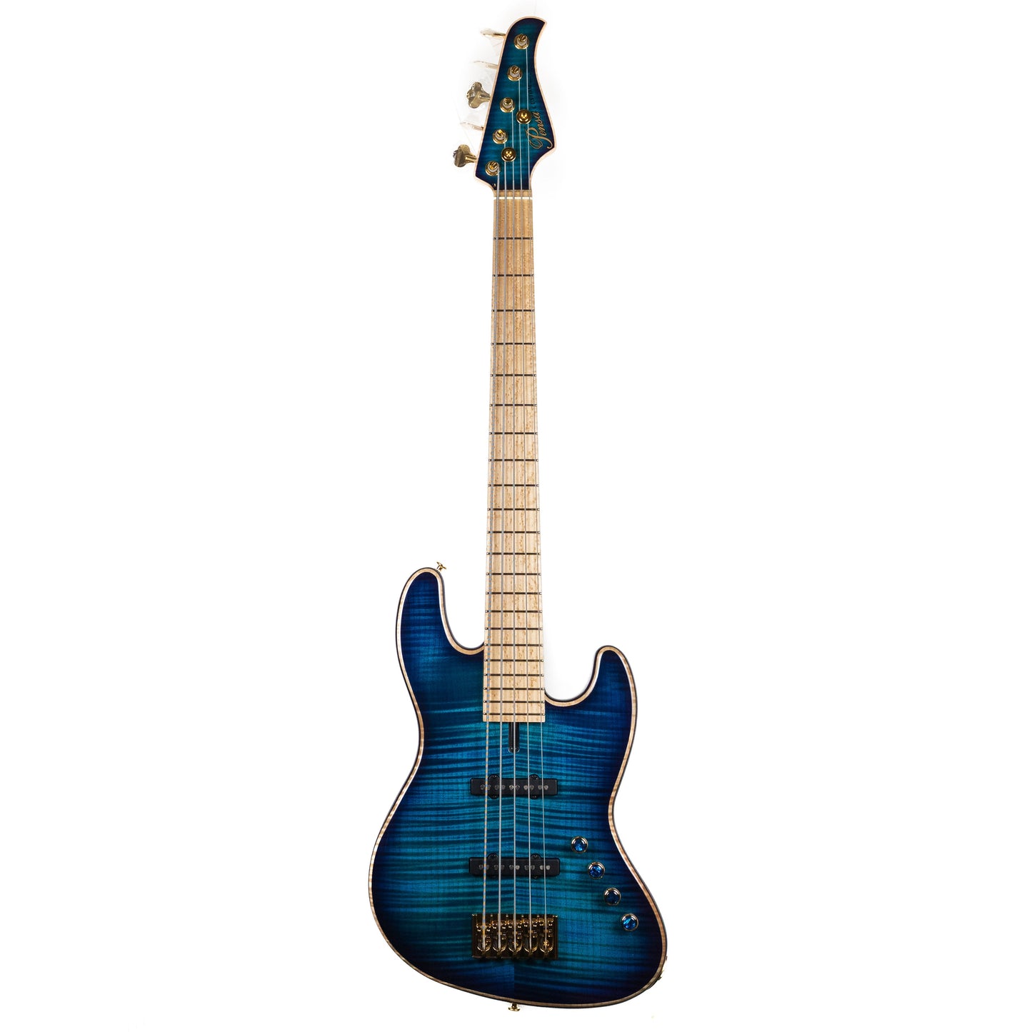 Pensa J-534 Bass, Aqua Violet Burst