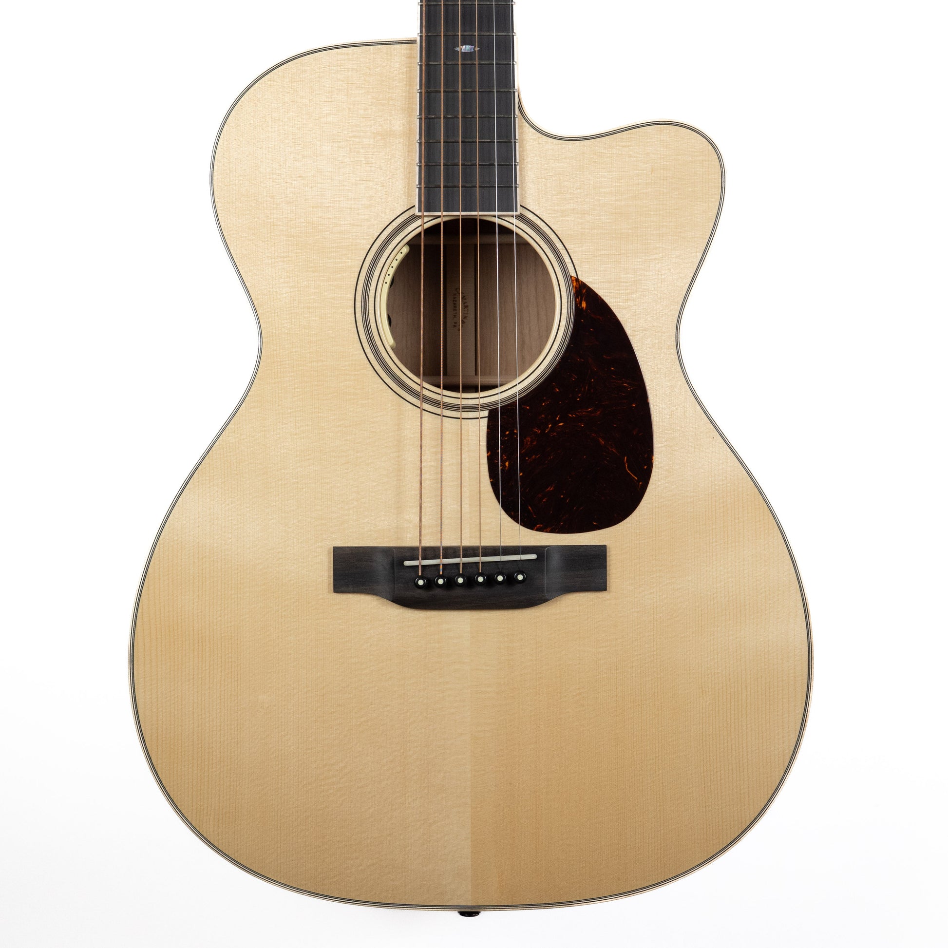 Martin Custom Shop OM-14F Cutaway, High Altitude Spruce / Cherry